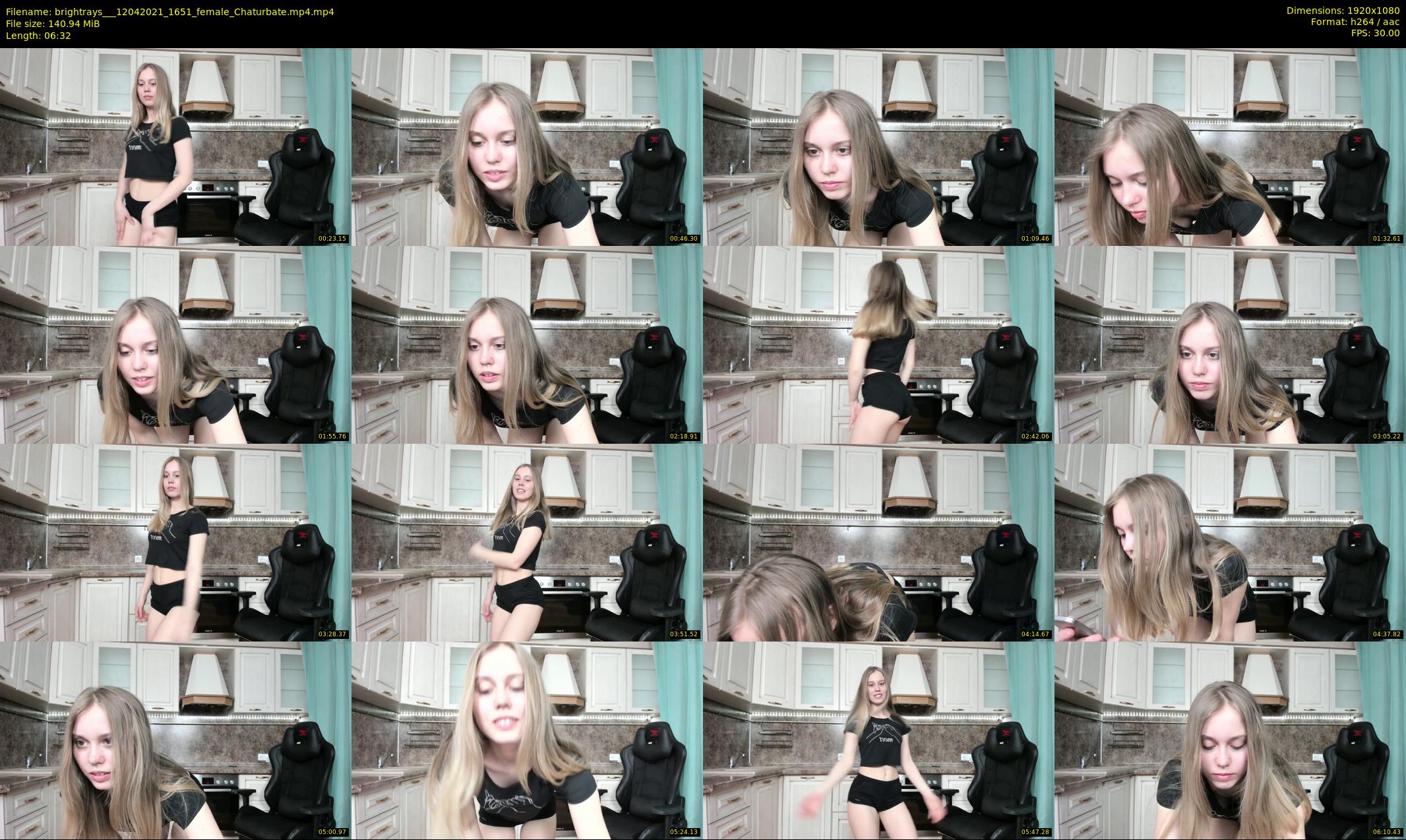 brightrays__ — 7 minute Chaturbate female cam show recording, 1080p, Apr 12, 2021