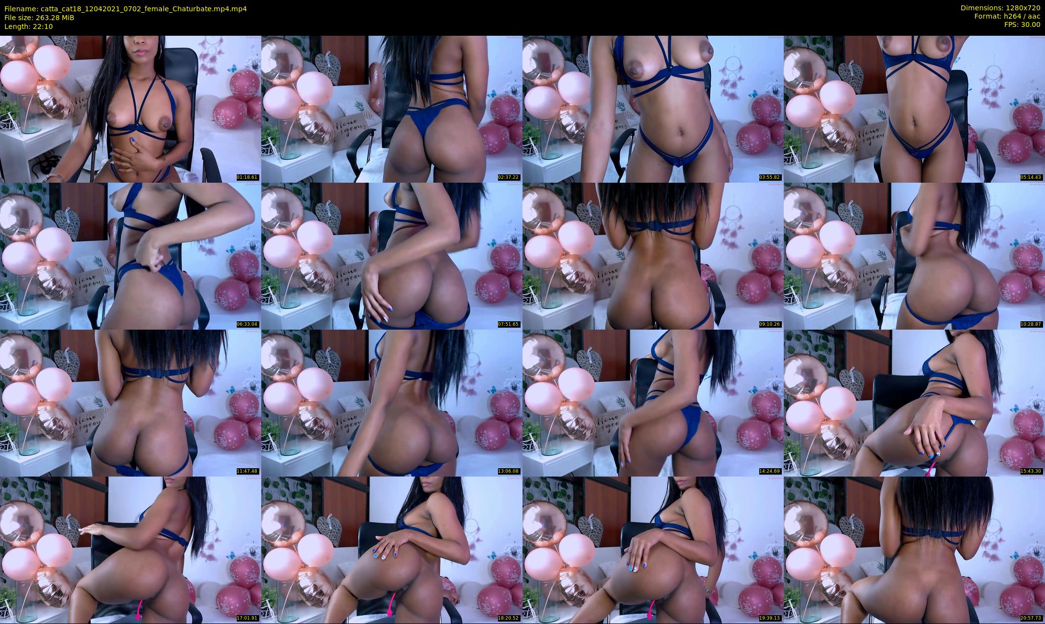 catta_cat18 — 23 minute Chaturbate female cam show recording, 720p, Apr 12, 2021