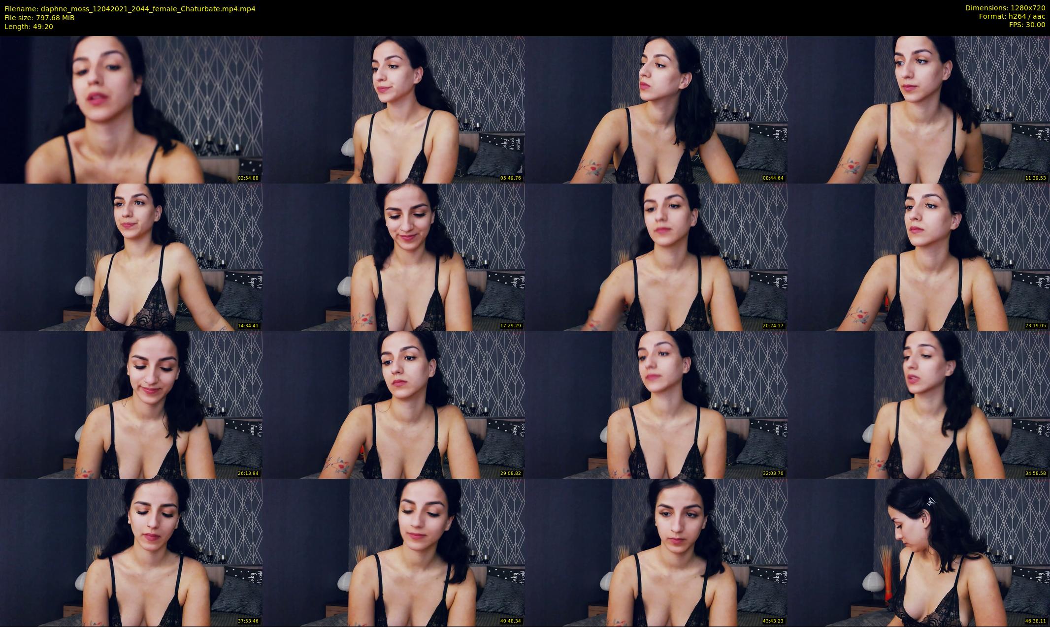 daphne_moss — 50 minute Chaturbate female cam show recording, 720p, Apr 12, 2021