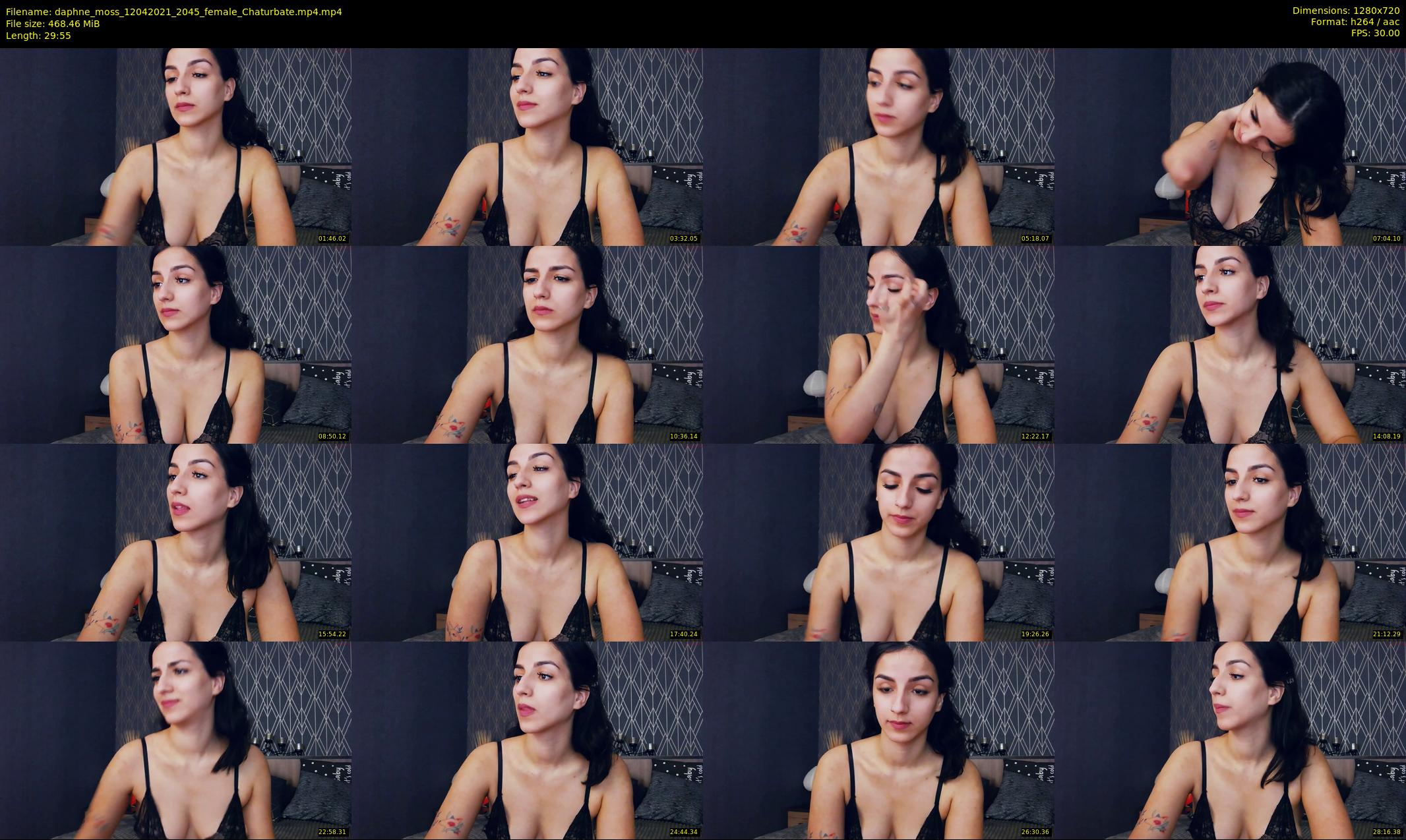daphne_moss — 30 minute Chaturbate female cam show recording, 720p, Apr 12, 2021