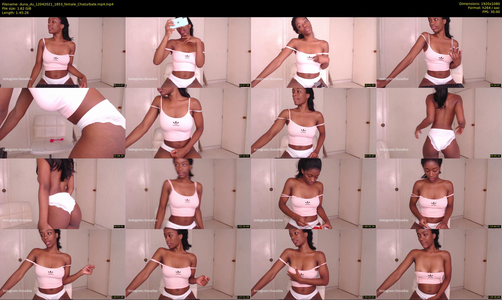 duna_du — 106 minute Chaturbate female cam show recording, 1080p, Apr 12, 2021