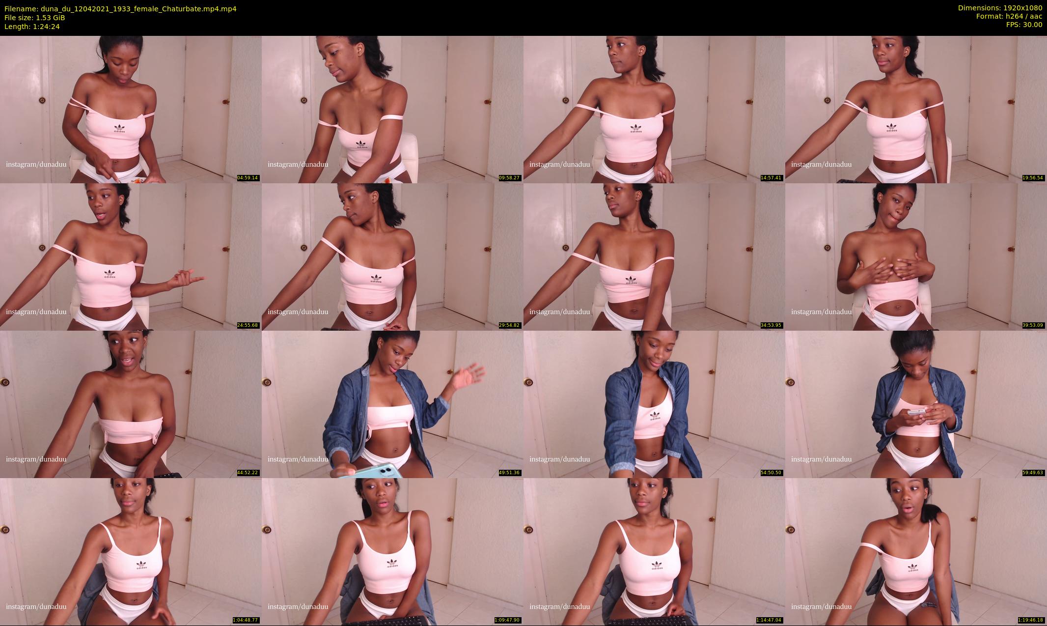 duna_du — 85 minute Chaturbate female cam show recording, 1080p, Apr 12, 2021