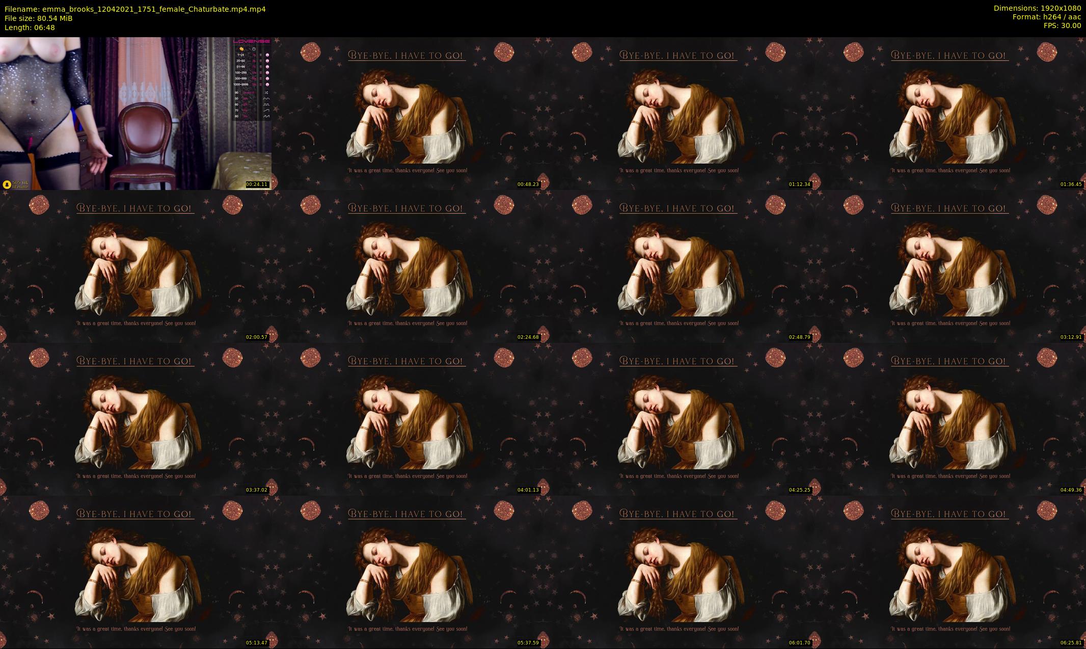 emma_brooks — 7 minute Chaturbate female cam show recording, 1080p, Apr 12, 2021