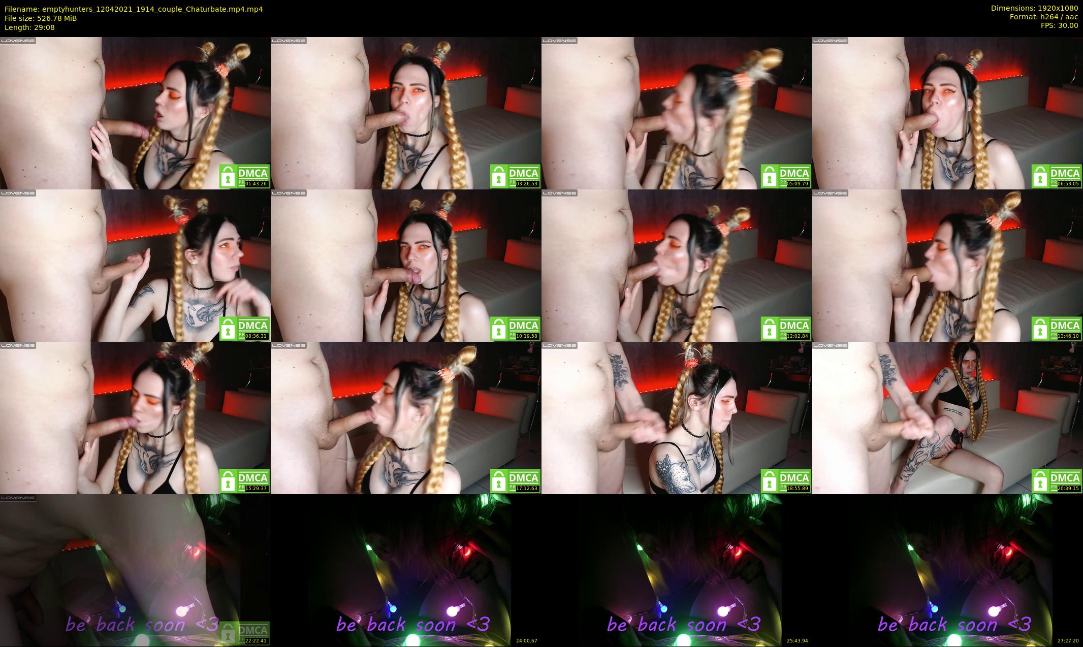 emptyhunters — 30 minute Chaturbate couple cam show recording, 1080p, Apr 12, 2021