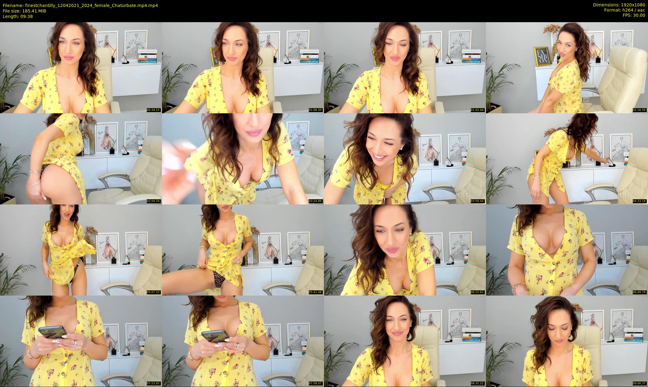 finestchantilly — 10 minute Chaturbate female cam show recording, 1080p, Apr 12, 2021