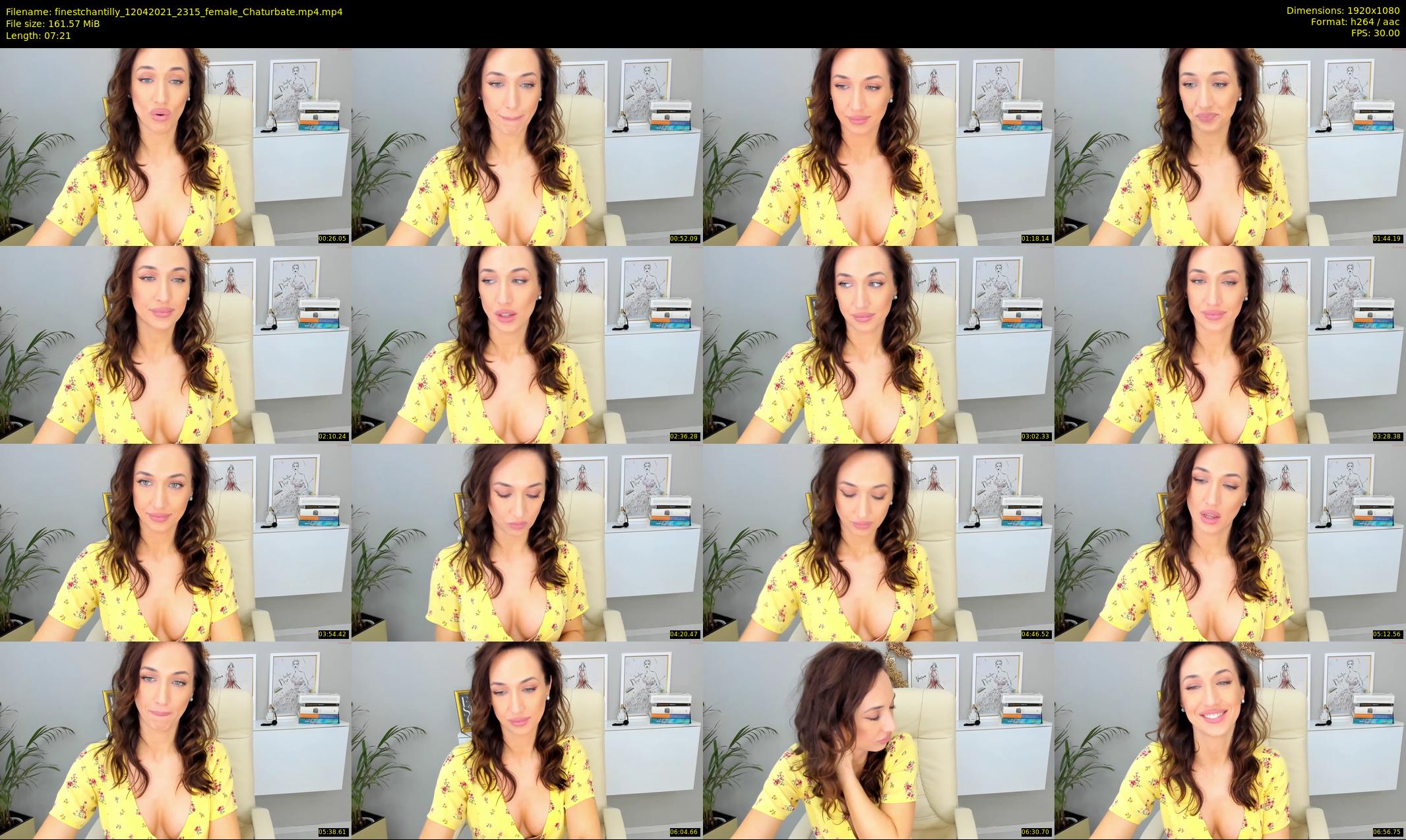 finestchantilly — 8 minute Chaturbate female cam show recording, 1080p, Apr 12, 2021