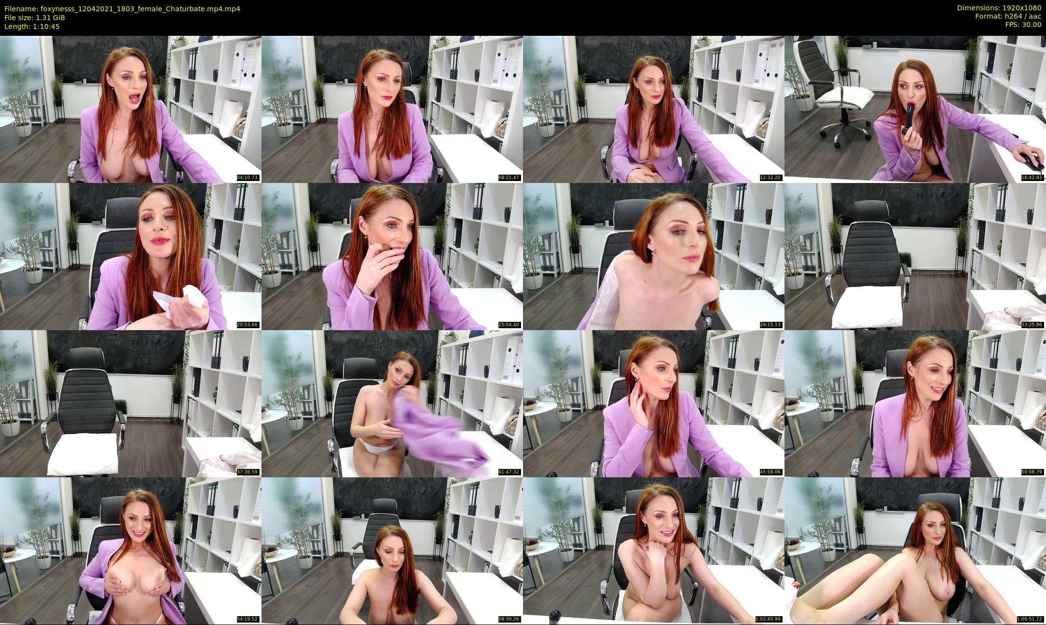 foxynesss — 71 minute Chaturbate female cam show recording, 1080p, Apr 12, 2021
