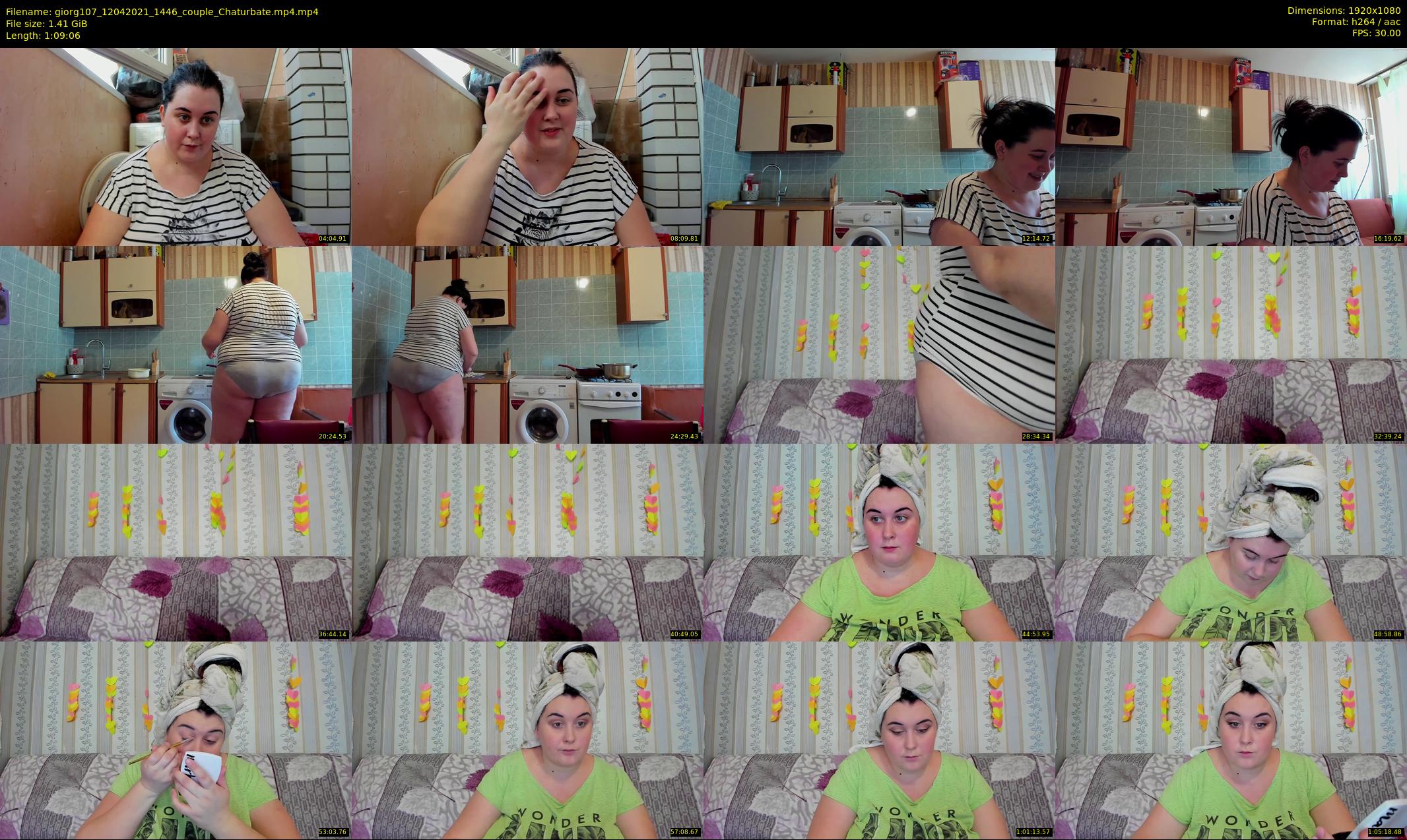 giorg107 — 70 minute Chaturbate couple cam show recording, 1080p, Apr 12, 2021