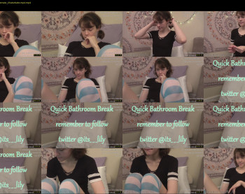its_lily — 28 minute Chaturbate female cam show recording, 1080p, Apr 12, 2021