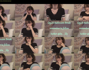its_lily — 15 minute Chaturbate female cam show recording, 1080p, Apr 12, 2021