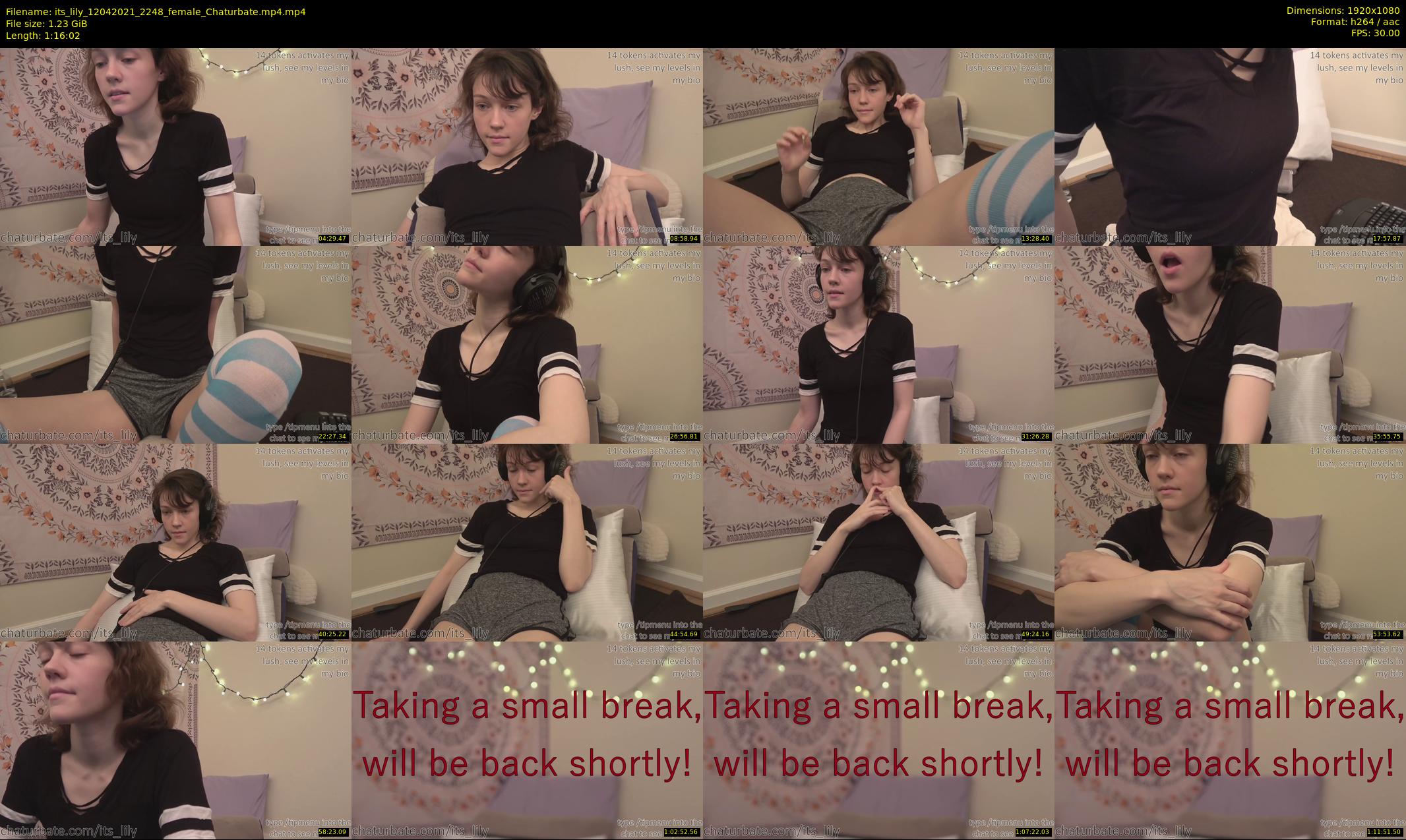 its_lily — 77 minute Chaturbate female cam show recording, 1080p, Apr 12, 2021