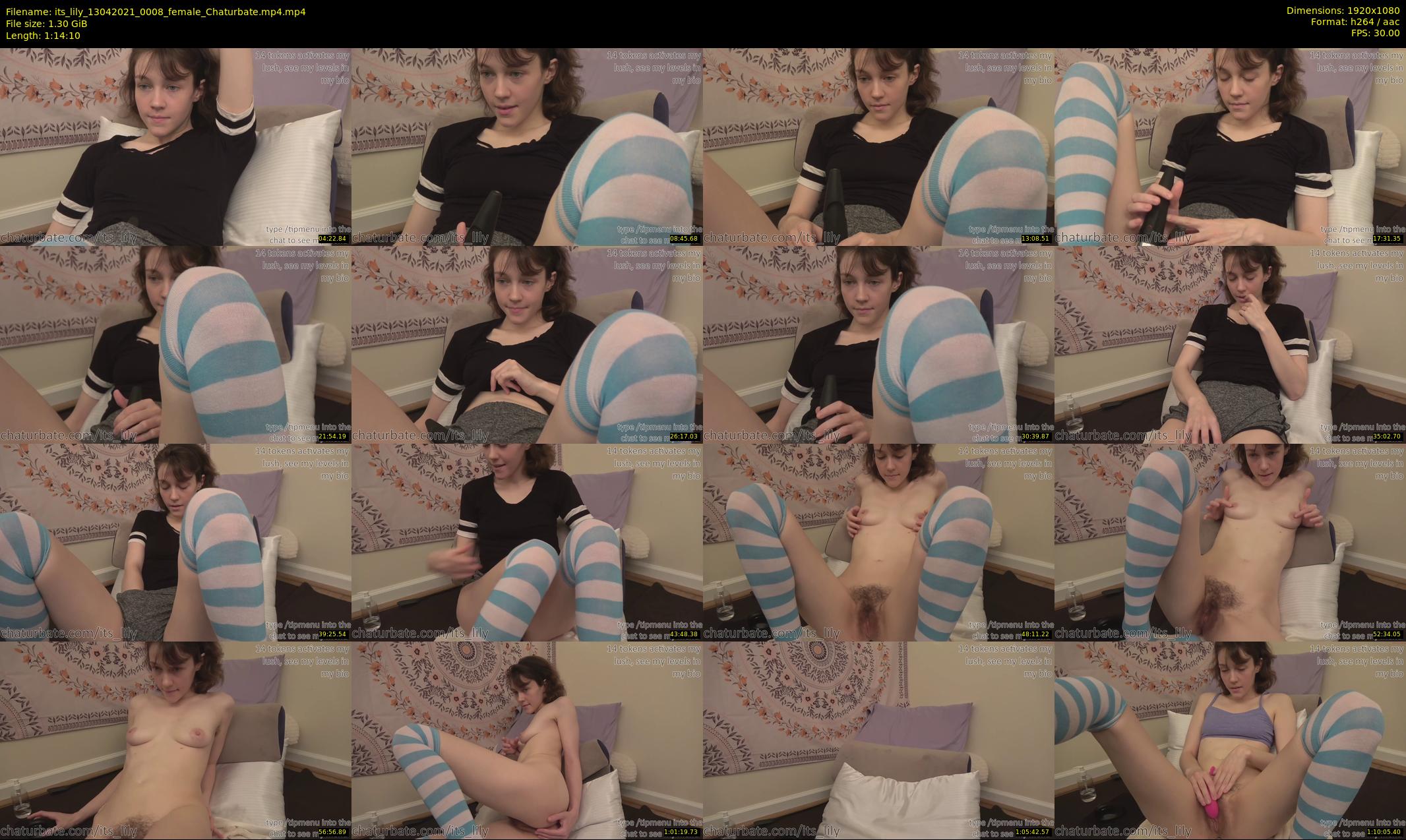 its_lily — 75 minute Chaturbate female cam show recording, 1080p, Apr 13, 2021