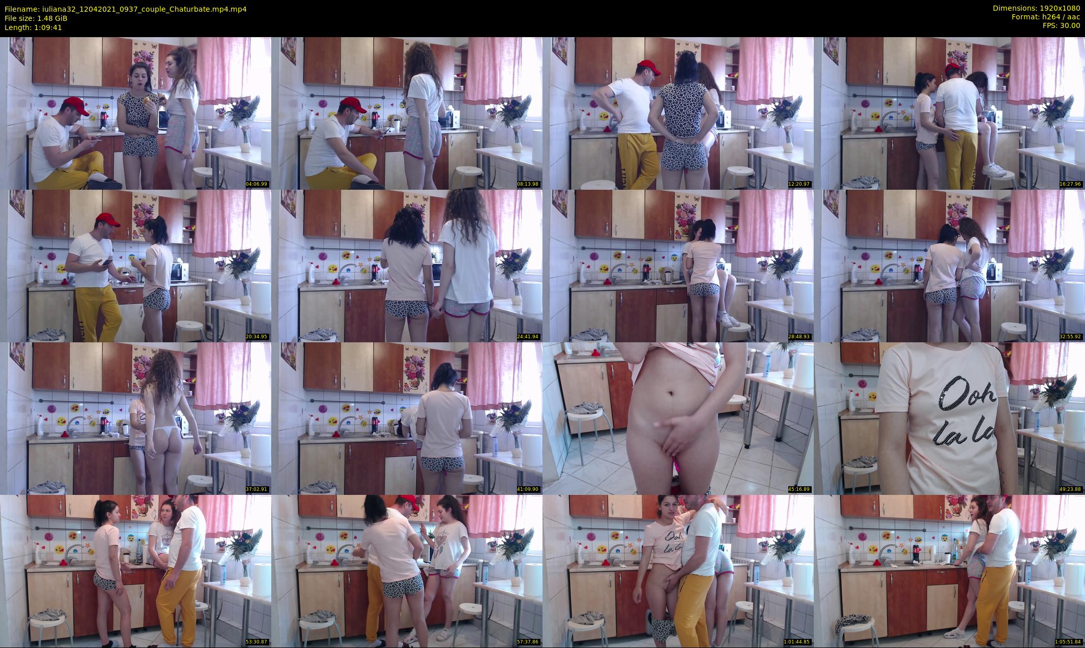 iuliana32 — 70 minute Chaturbate couple cam show recording, 1080p, Apr 12, 2021