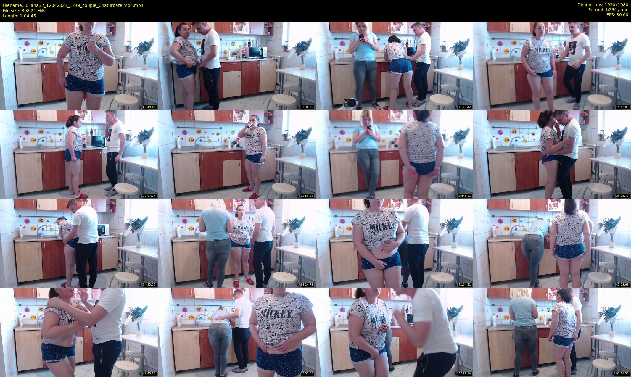 iuliana32 — 65 minute Chaturbate couple cam show recording, 1080p, Apr 12, 2021