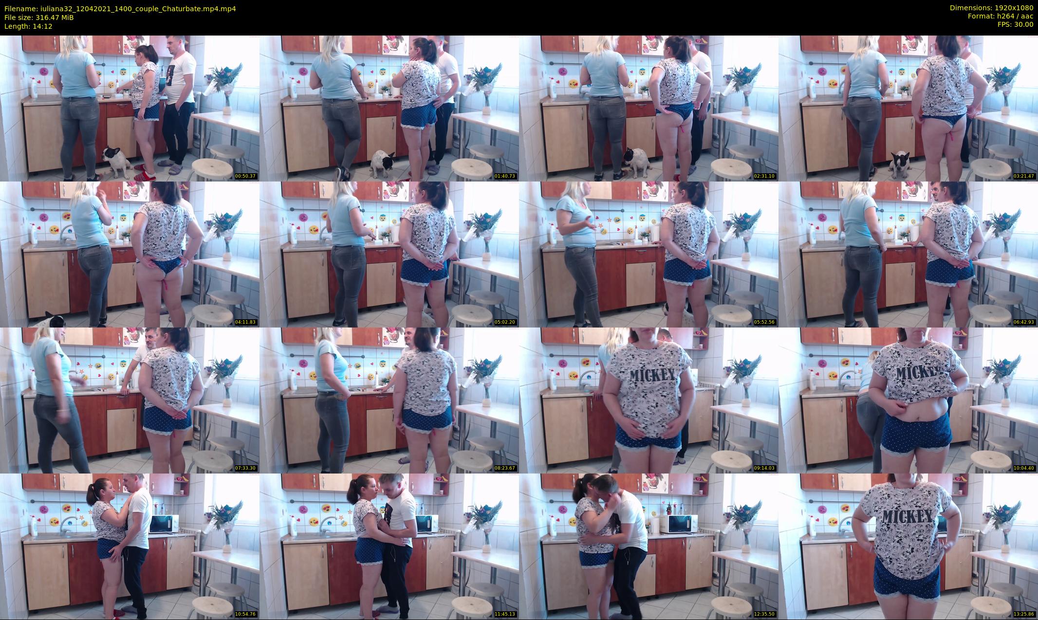 iuliana32 — 15 minute Chaturbate couple cam show recording, 1080p, Apr 12, 2021