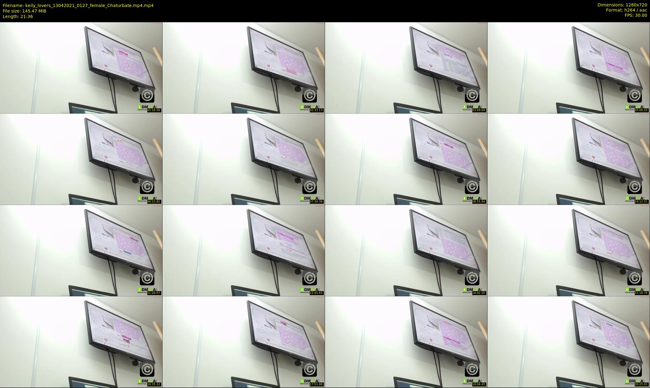 keily_lovers — 22 minute Chaturbate female cam show recording, 720p, Apr 13, 2021