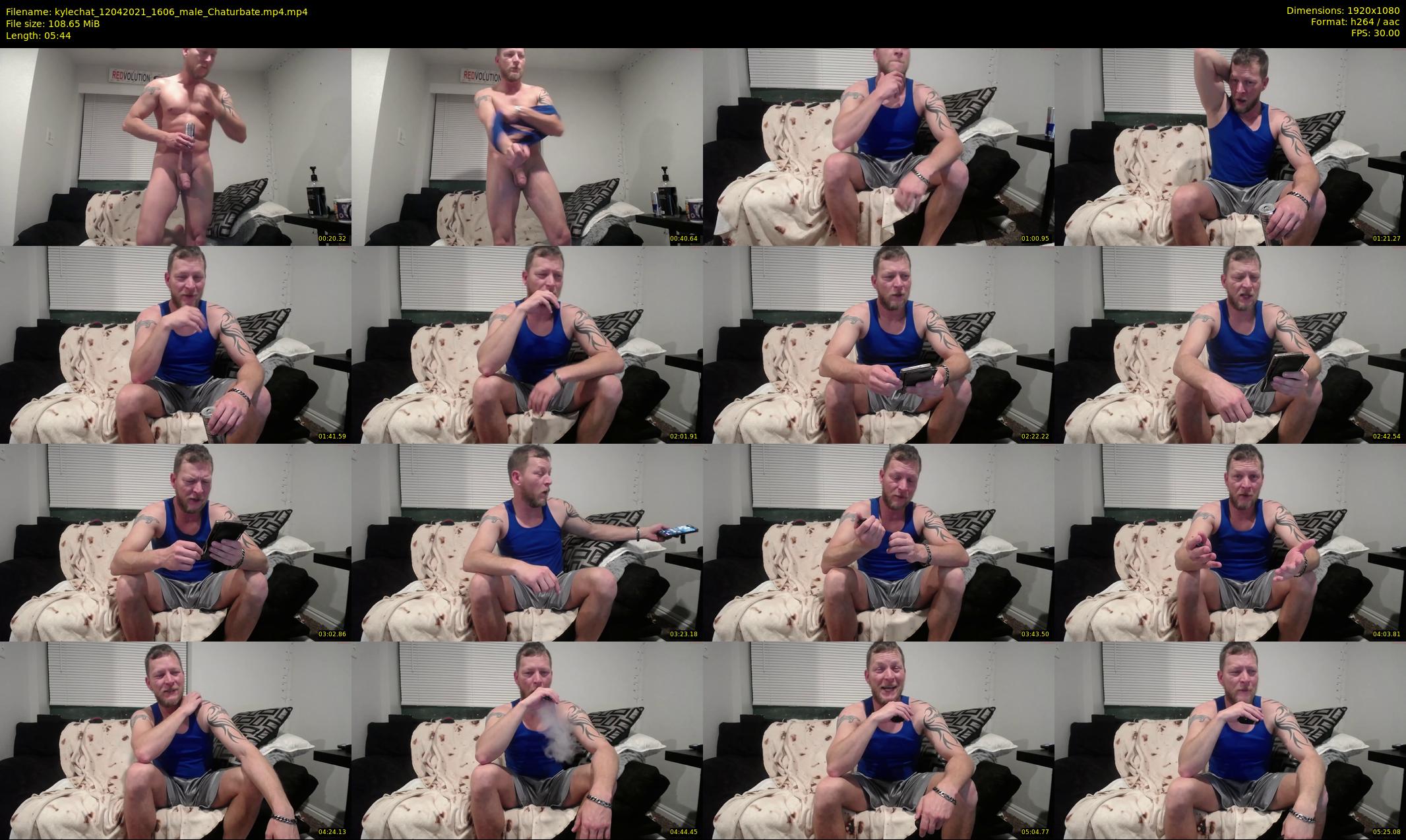 kylechat — 6 minute Chaturbate male cam show recording, 1080p, Apr 12, 2021