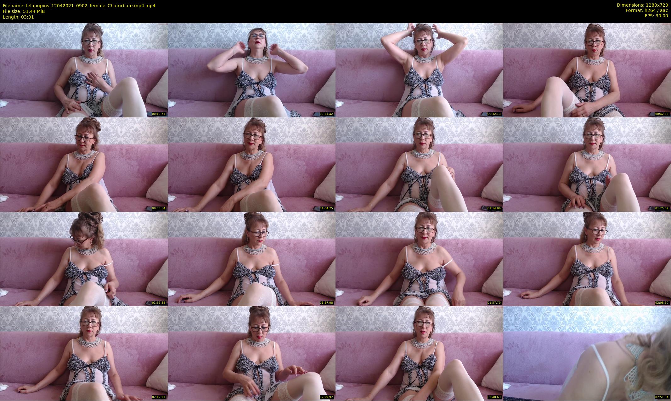 lelapopins — 4 minute Chaturbate female cam show recording, 720p, Apr 12, 2021