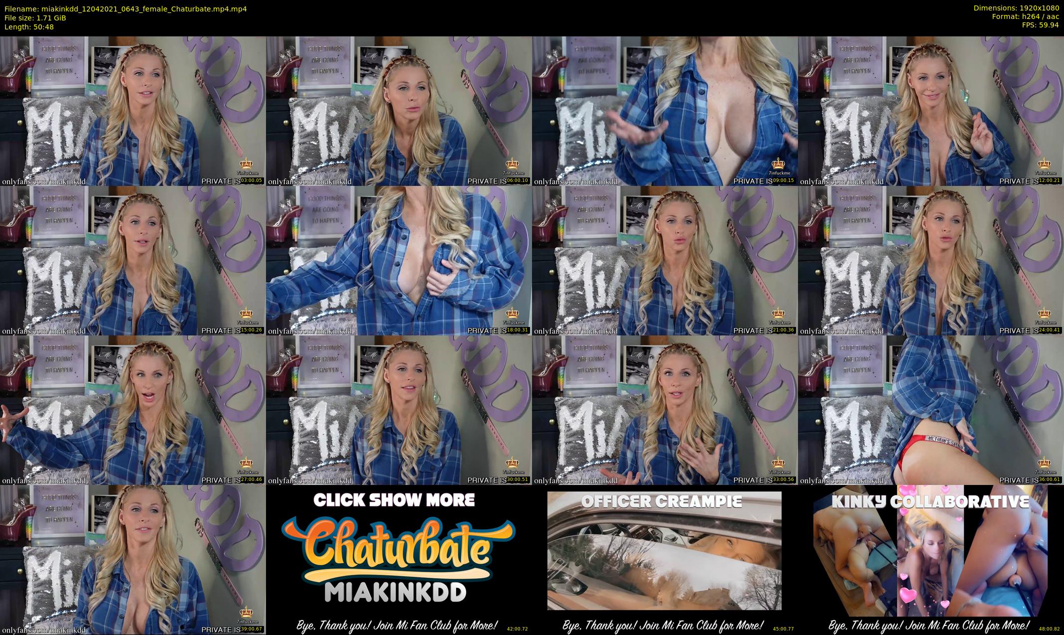 miakinkdd — 51 minute Chaturbate female cam show recording, 1080p, Apr 12, 2021