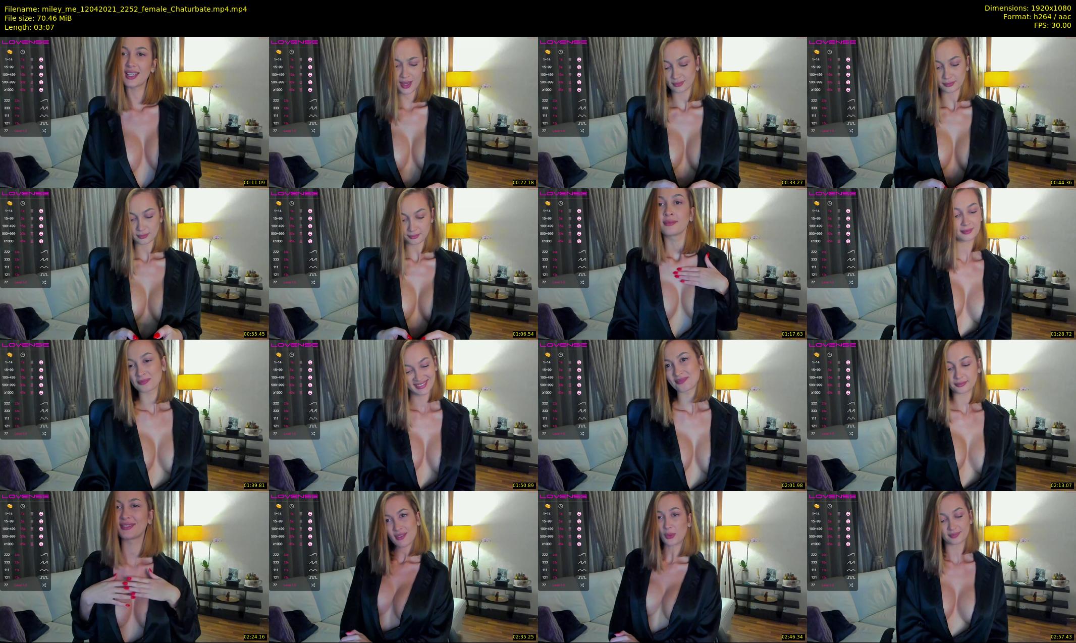 miley_me — 4 minute Chaturbate female cam show recording, 1080p, Apr 12, 2021