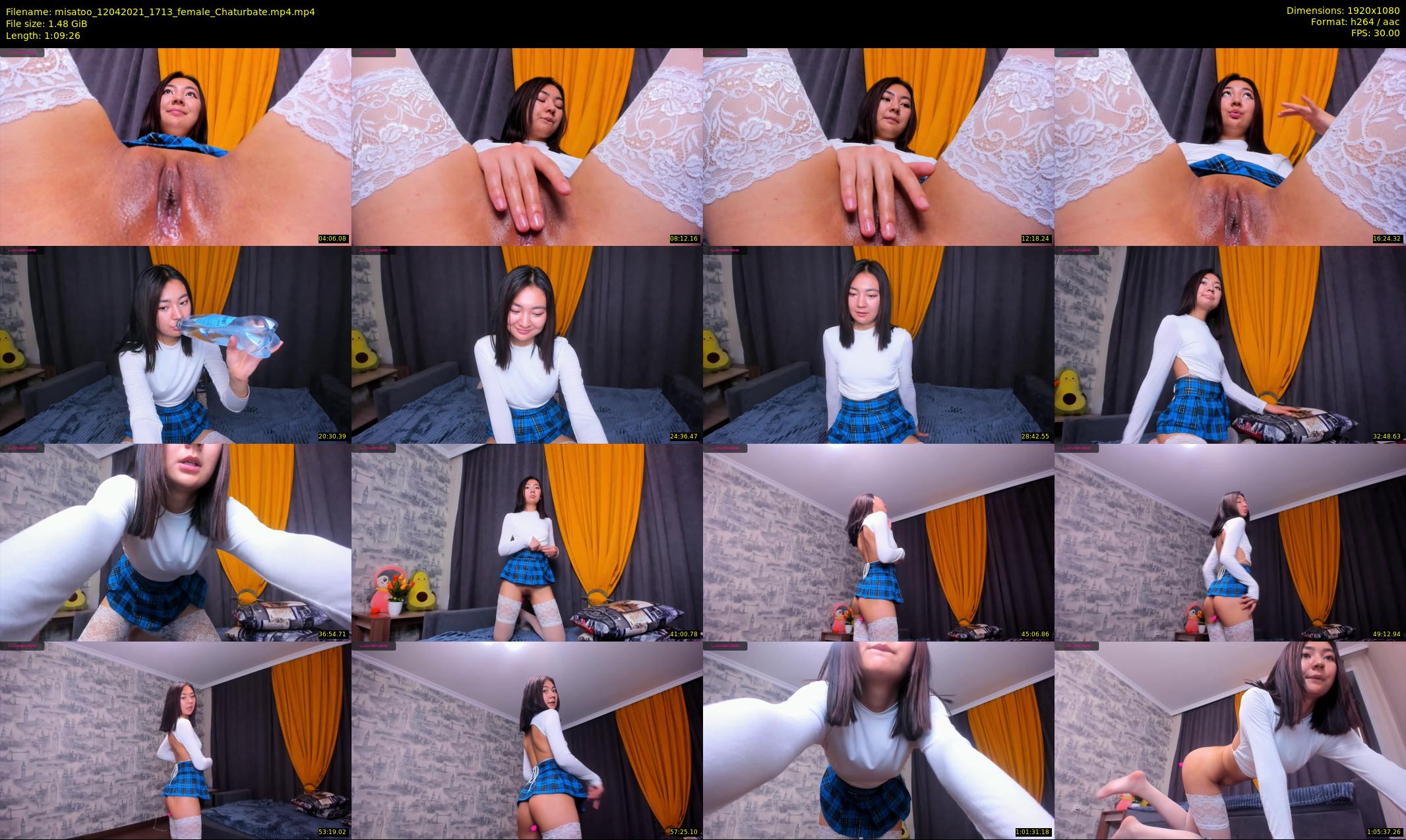 misatoo — 70 minute Chaturbate female cam show recording, 1080p, Apr 12, 2021