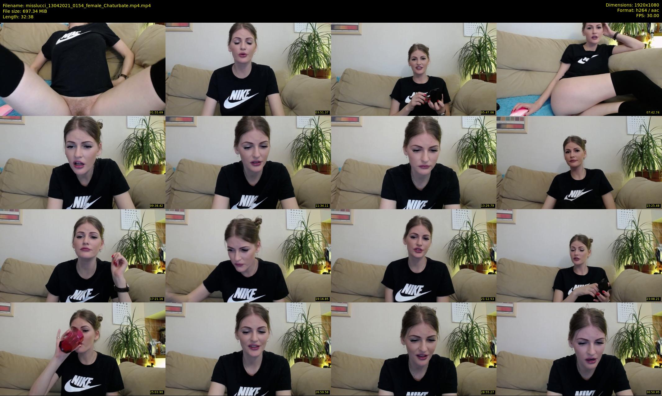 misslucci — 33 minute Chaturbate female cam show recording, 1080p, Apr 13, 2021