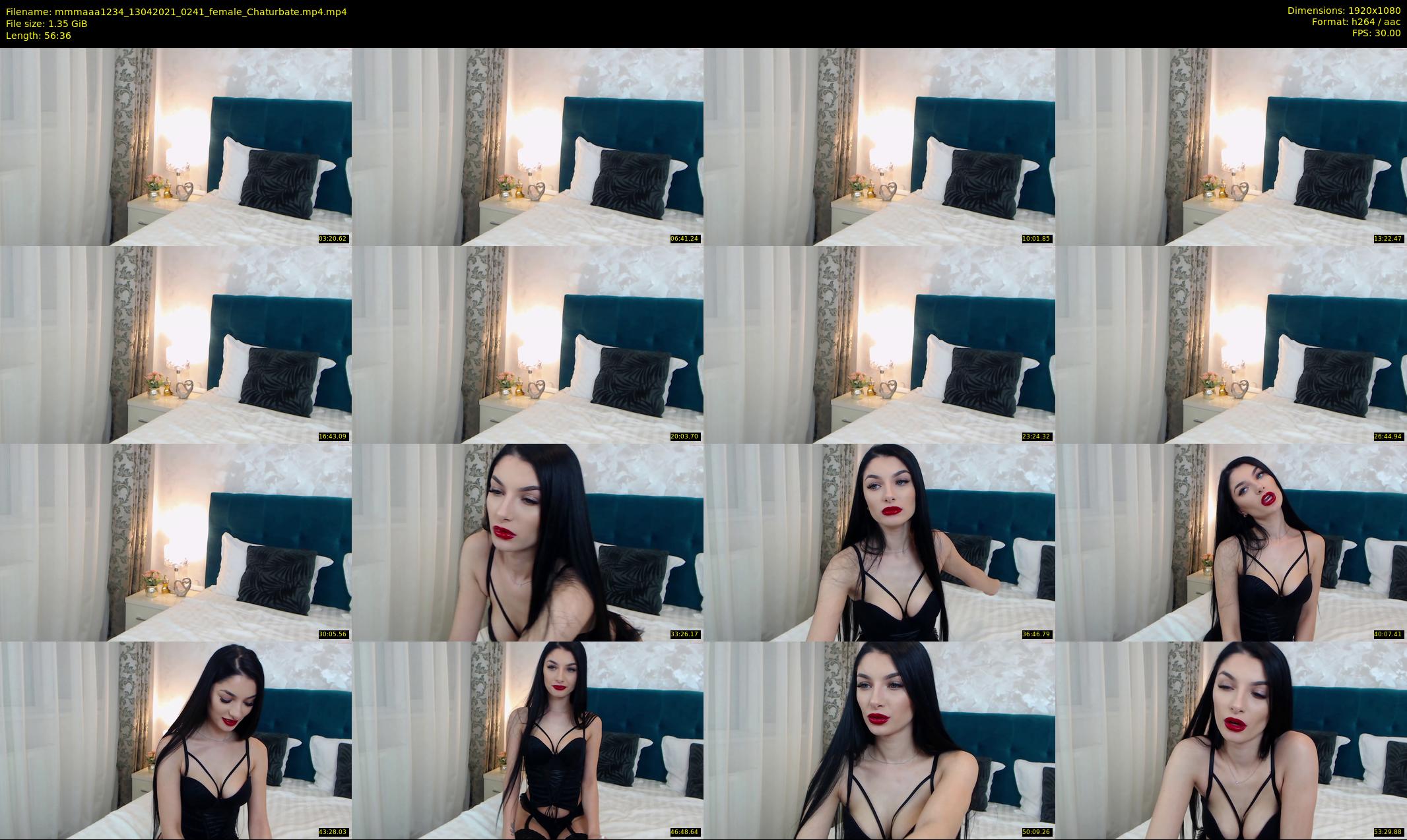 mmmaaa1234 — 57 minute Chaturbate female cam show recording, 1080p, Apr 13, 2021