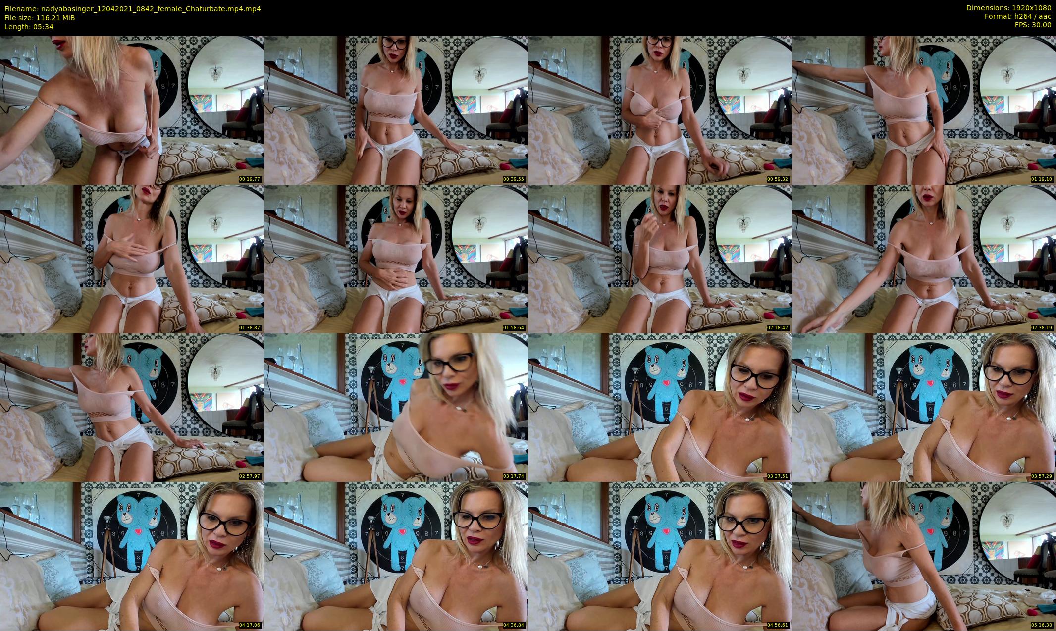 nadyabasinger — 6 minute Chaturbate female cam show recording, 1080p, Apr 12, 2021