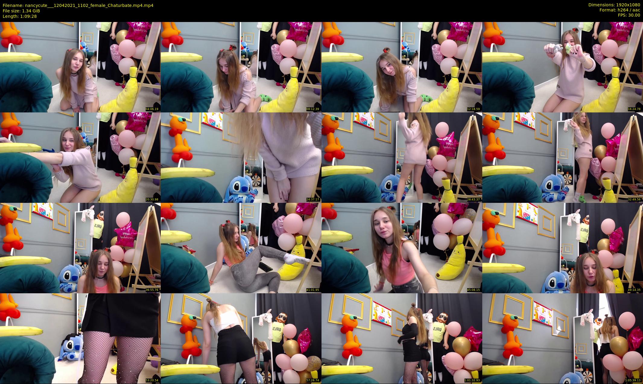 nancycute__ — 70 minute Chaturbate female cam show recording, 1080p, Apr 12, 2021