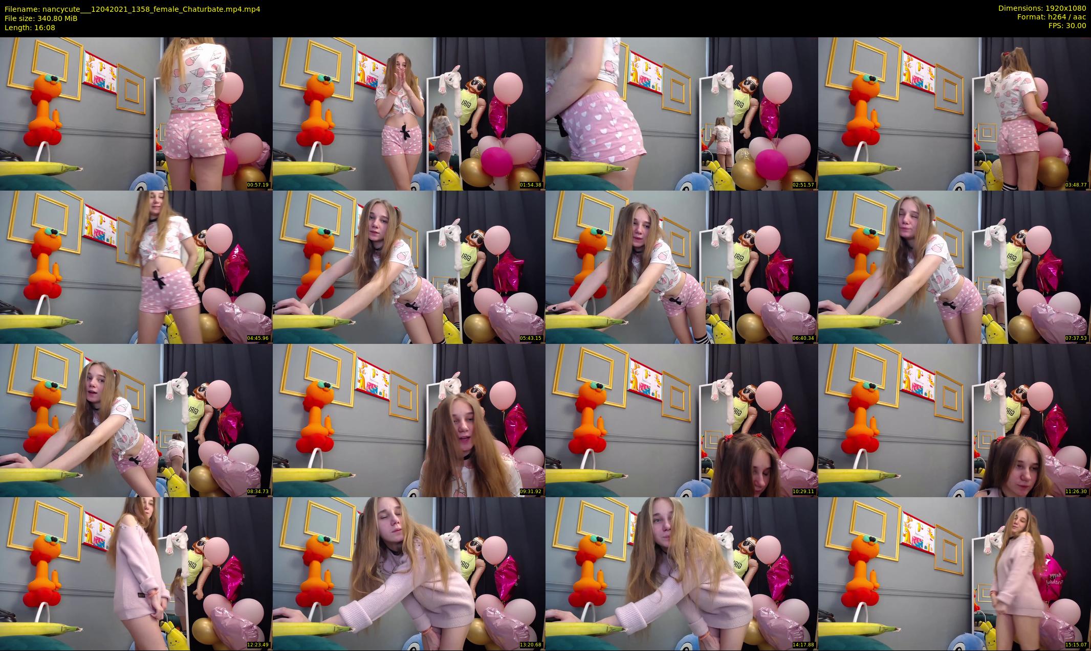 nancycute__ — 17 minute Chaturbate female cam show recording, 1080p, Apr 12, 2021