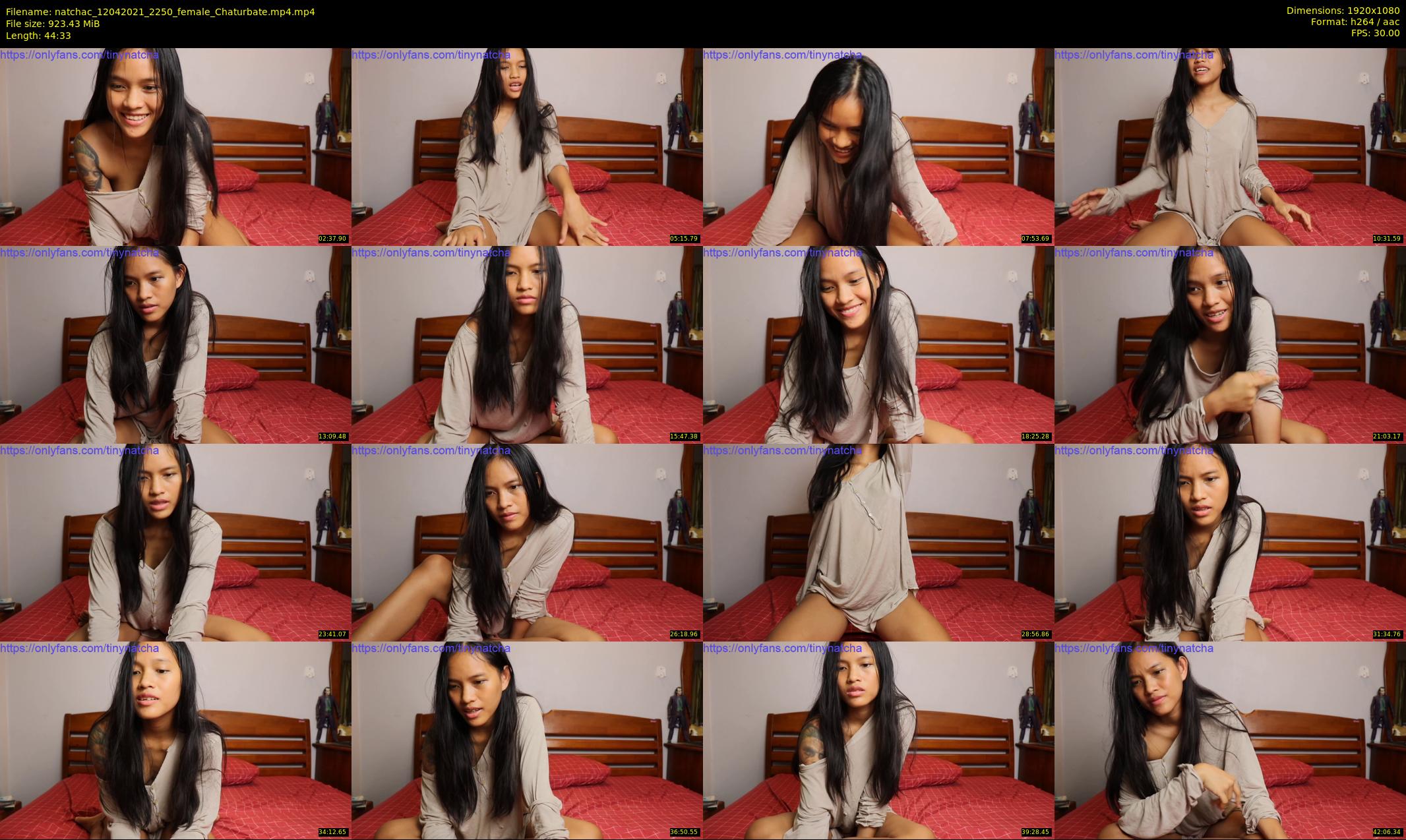 natchac — 45 minute Chaturbate female cam show recording, 1080p, Apr 12, 2021