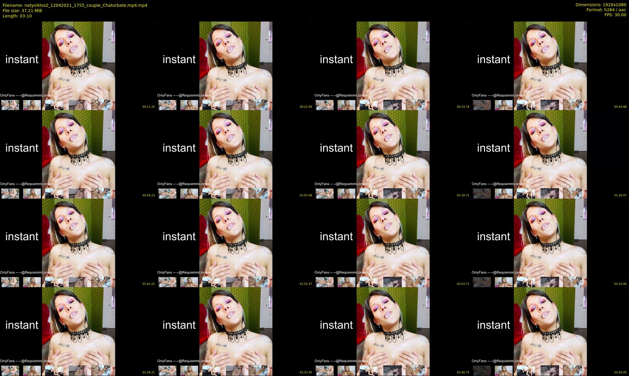 natyniklos2 — 4 minute Chaturbate couple cam show recording, 1080p, Apr 12, 2021