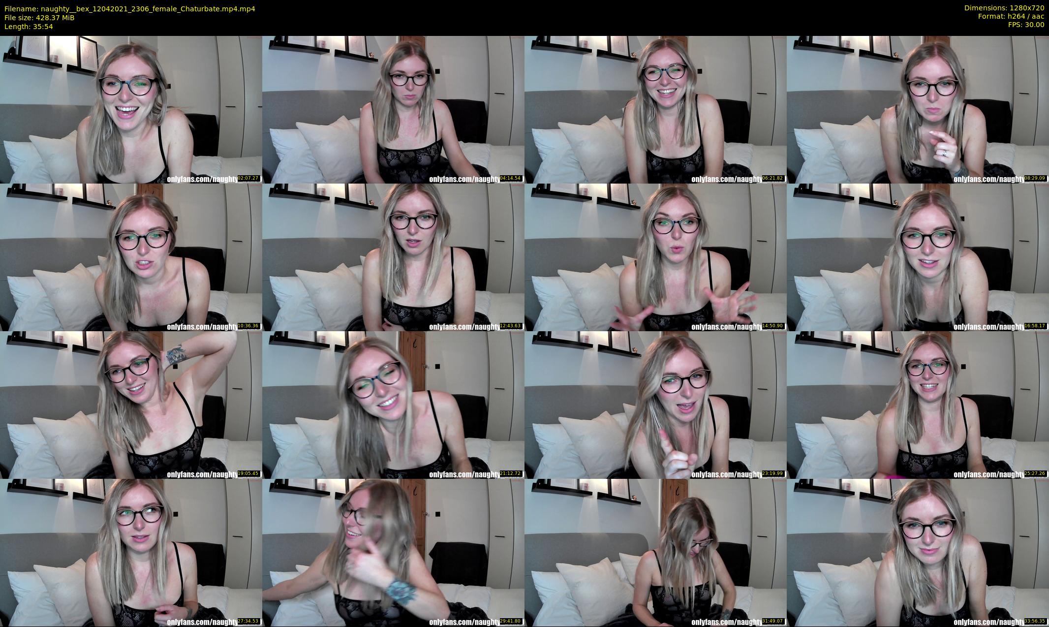naughty__bex — 36 minute Chaturbate female cam show recording, 720p, Apr 12, 2021