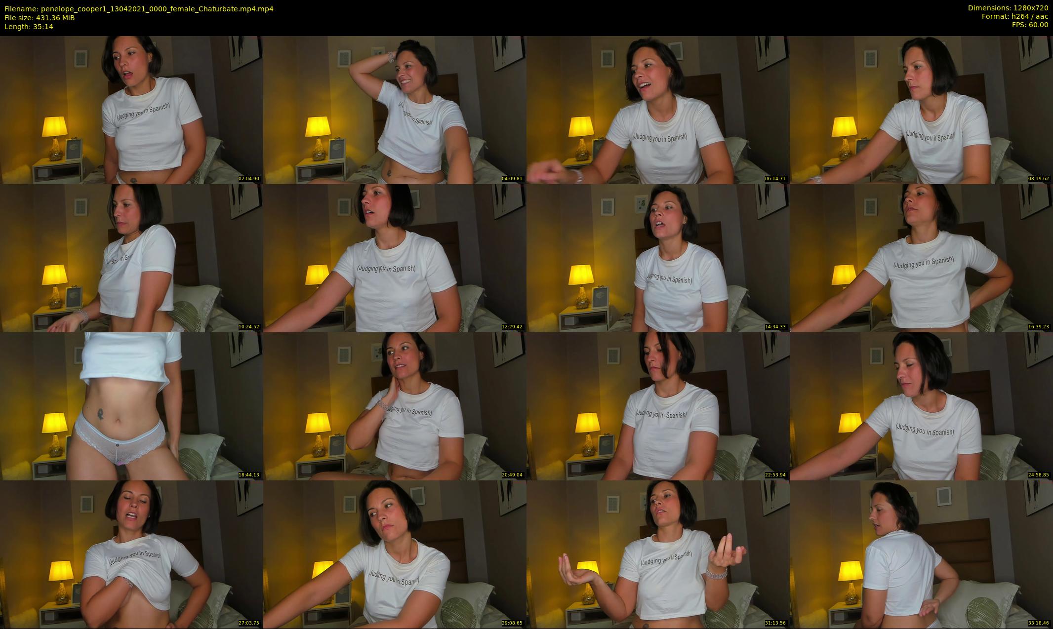 penelope_cooper1 — 36 minute Chaturbate female cam show recording, 720p, Apr 13, 2021