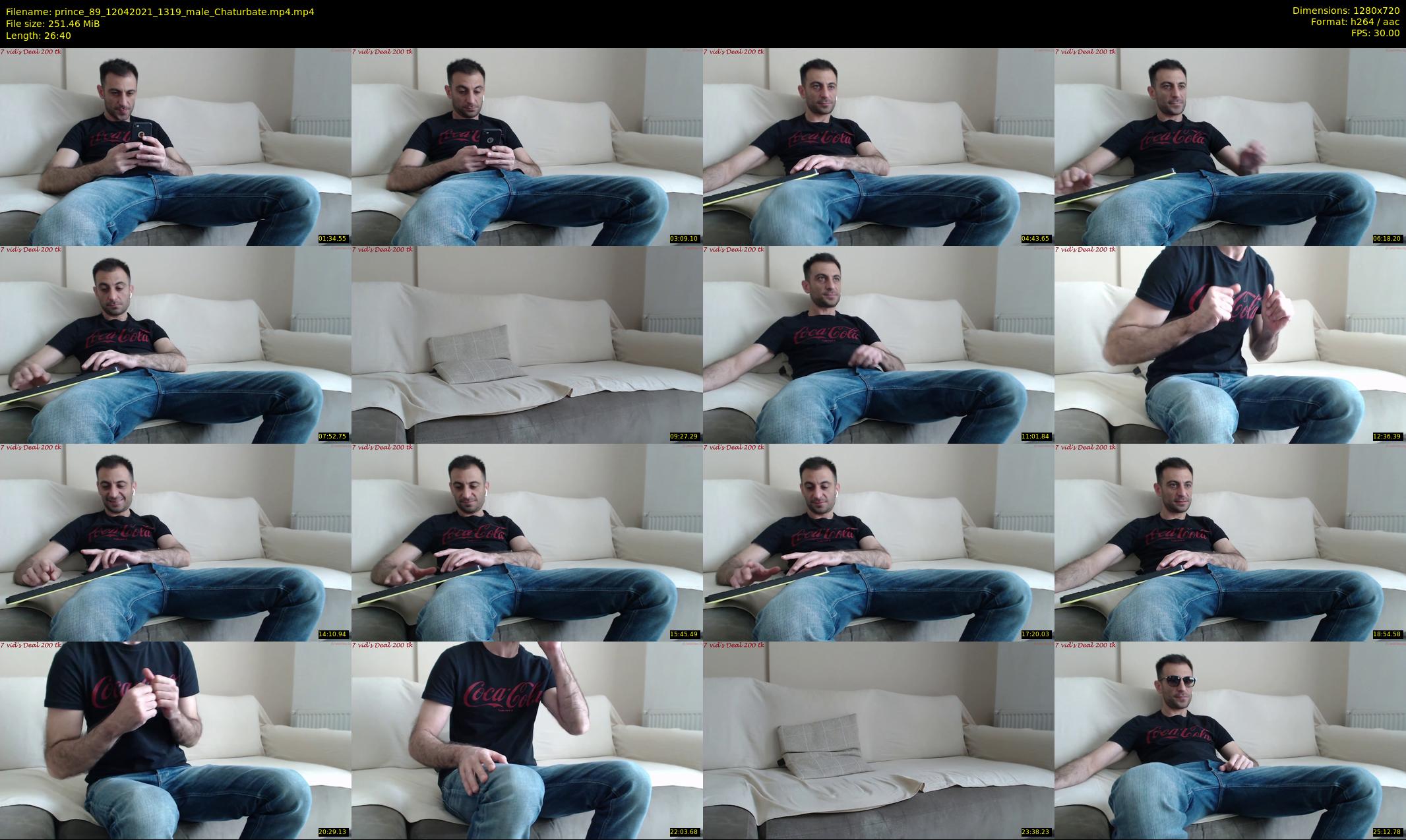 prince_89 — 27 minute Chaturbate male cam show recording, 720p, Apr 12, 2021