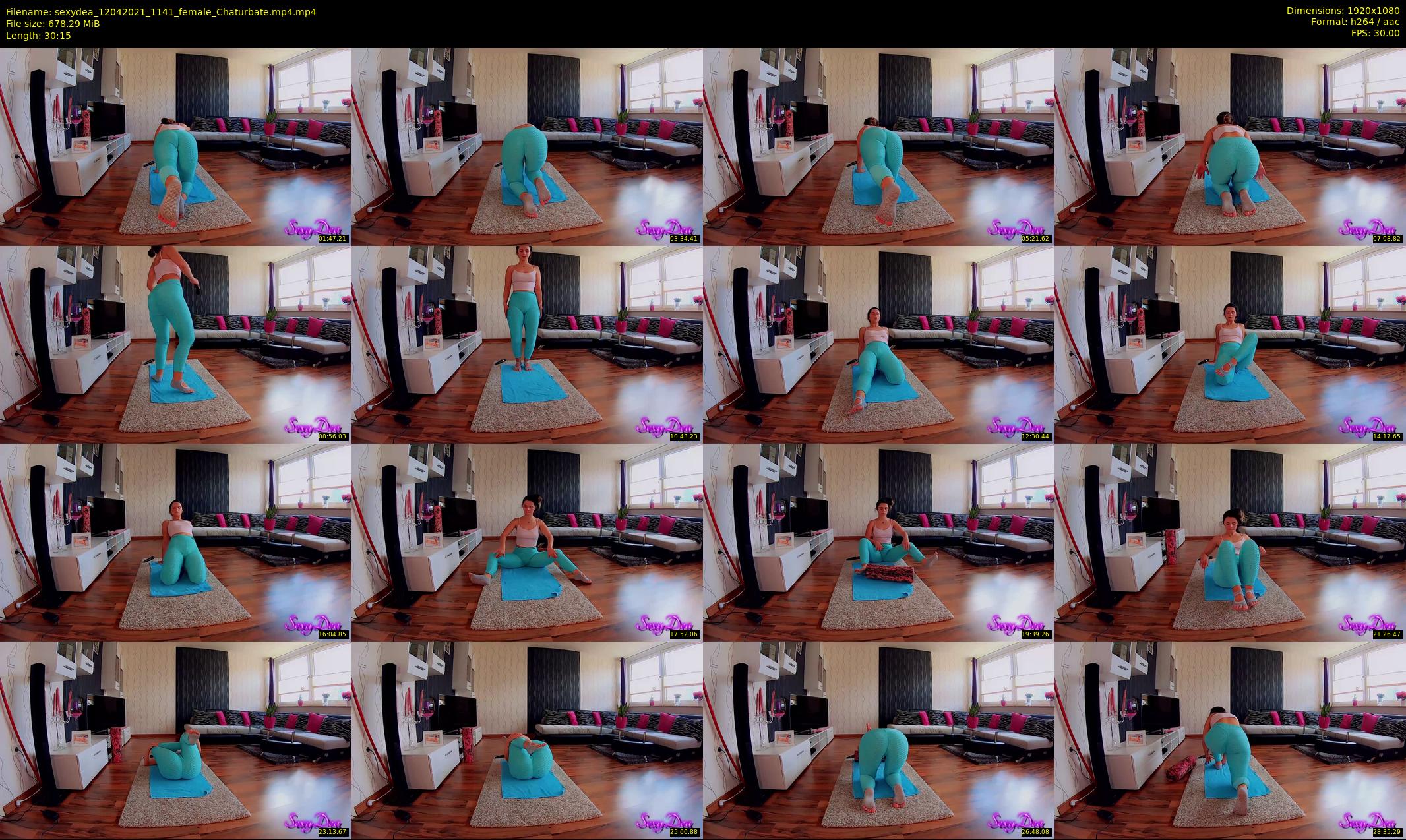 sexydea — 31 minute Chaturbate female cam show recording, 1080p, Apr 12, 2021