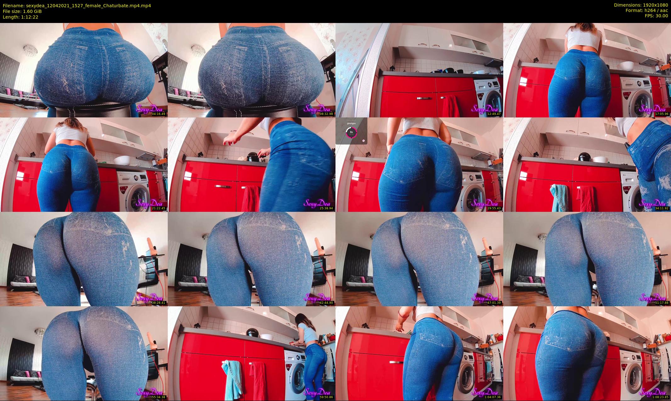 sexydea — 73 minute Chaturbate female cam show recording, 1080p, Apr 12, 2021