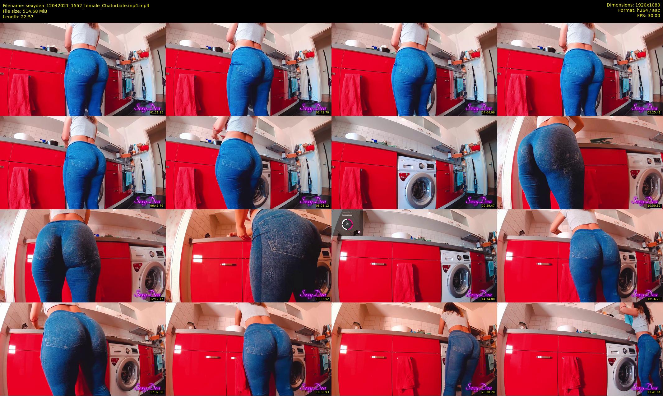 sexydea — 23 minute Chaturbate female cam show recording, 1080p, Apr 12, 2021