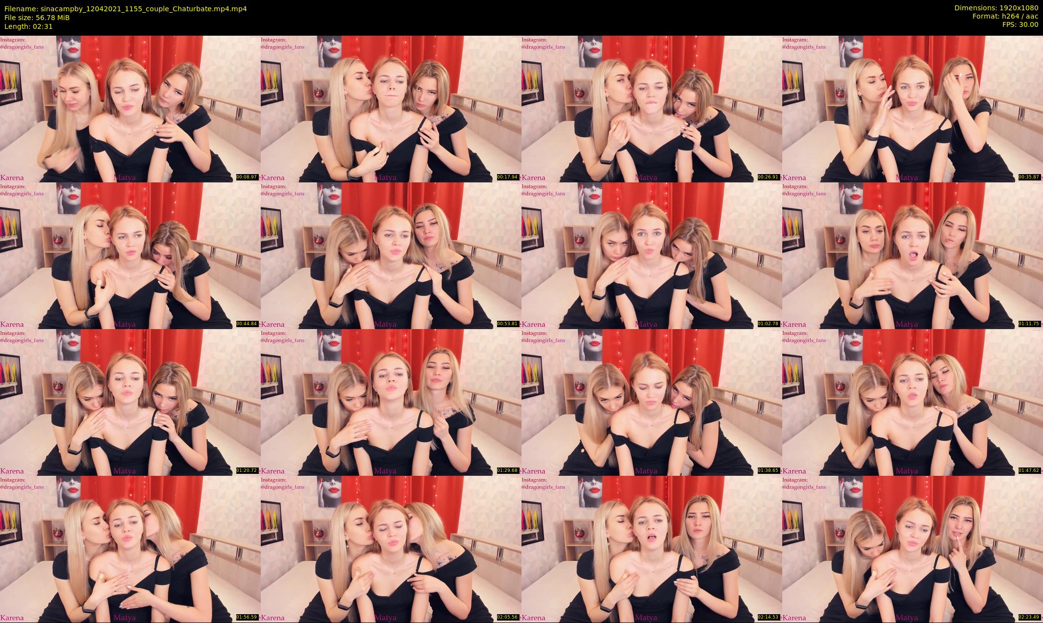 sinacampby — 3 minute Chaturbate couple cam show recording, 1080p, Apr 12, 2021