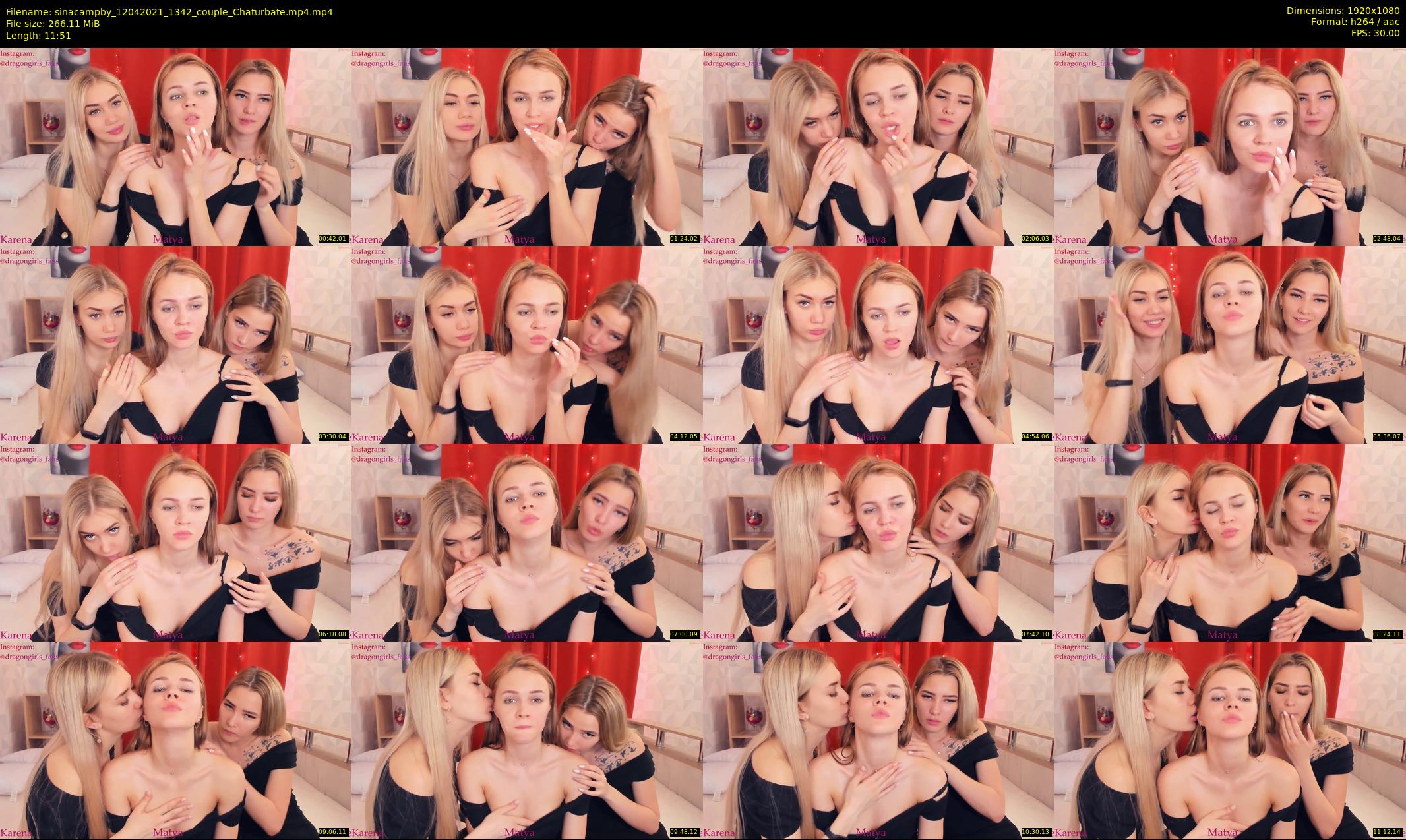 sinacampby — 12 minute Chaturbate couple cam show recording, 1080p, Apr 12, 2021