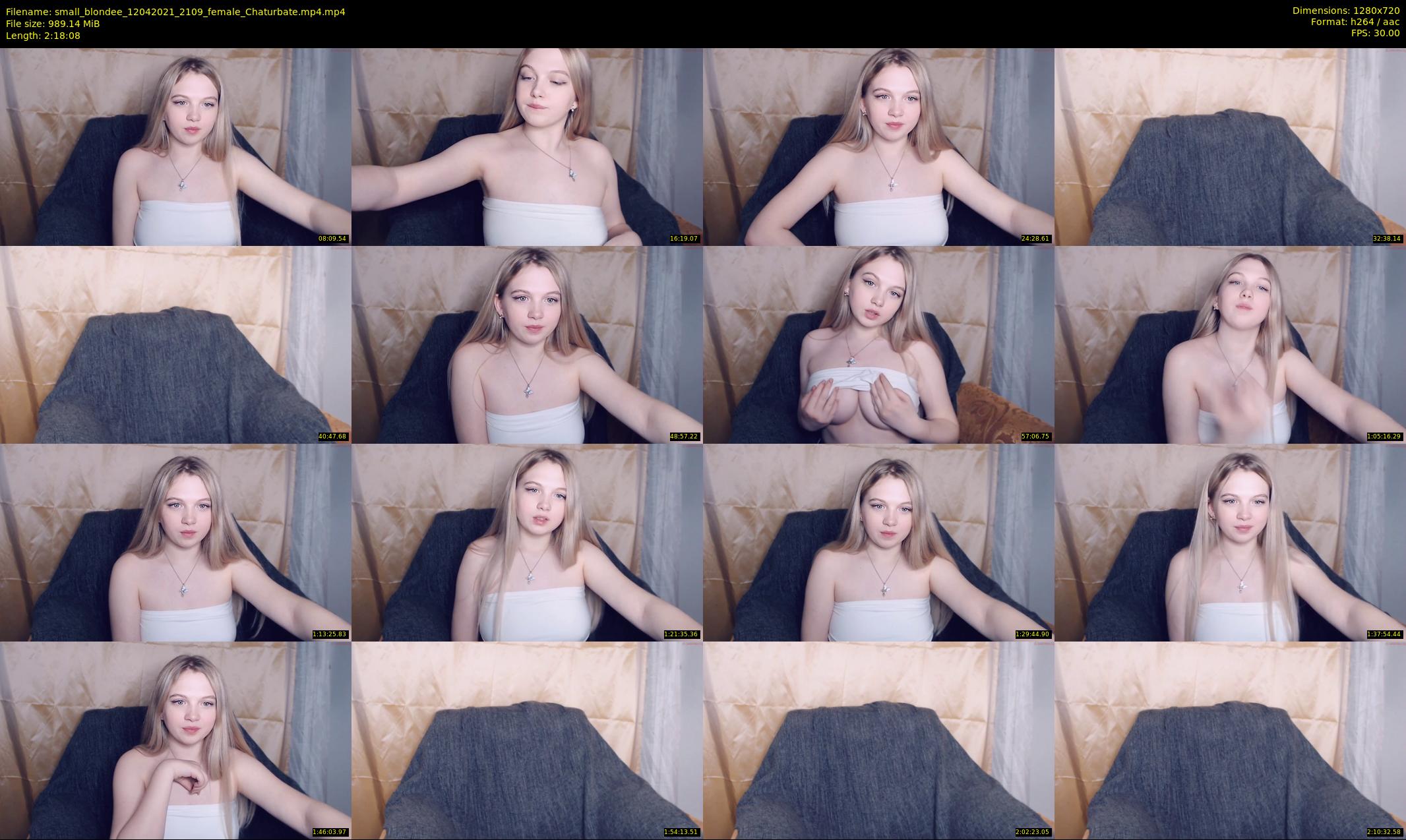 small_blondee — 139 minute Chaturbate female cam show recording, 720p, Apr 12, 2021