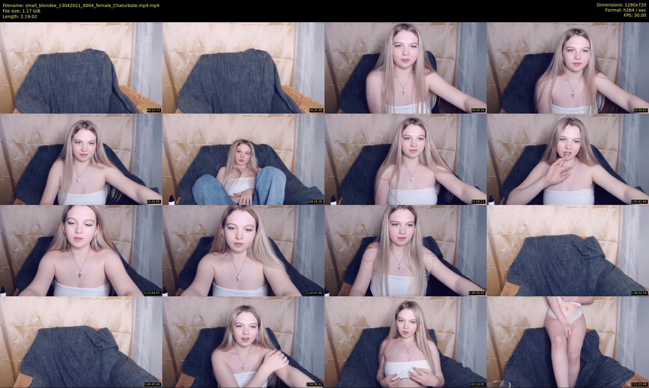 small_blondee — 140 minute Chaturbate female cam show recording, 720p, Apr 13, 2021