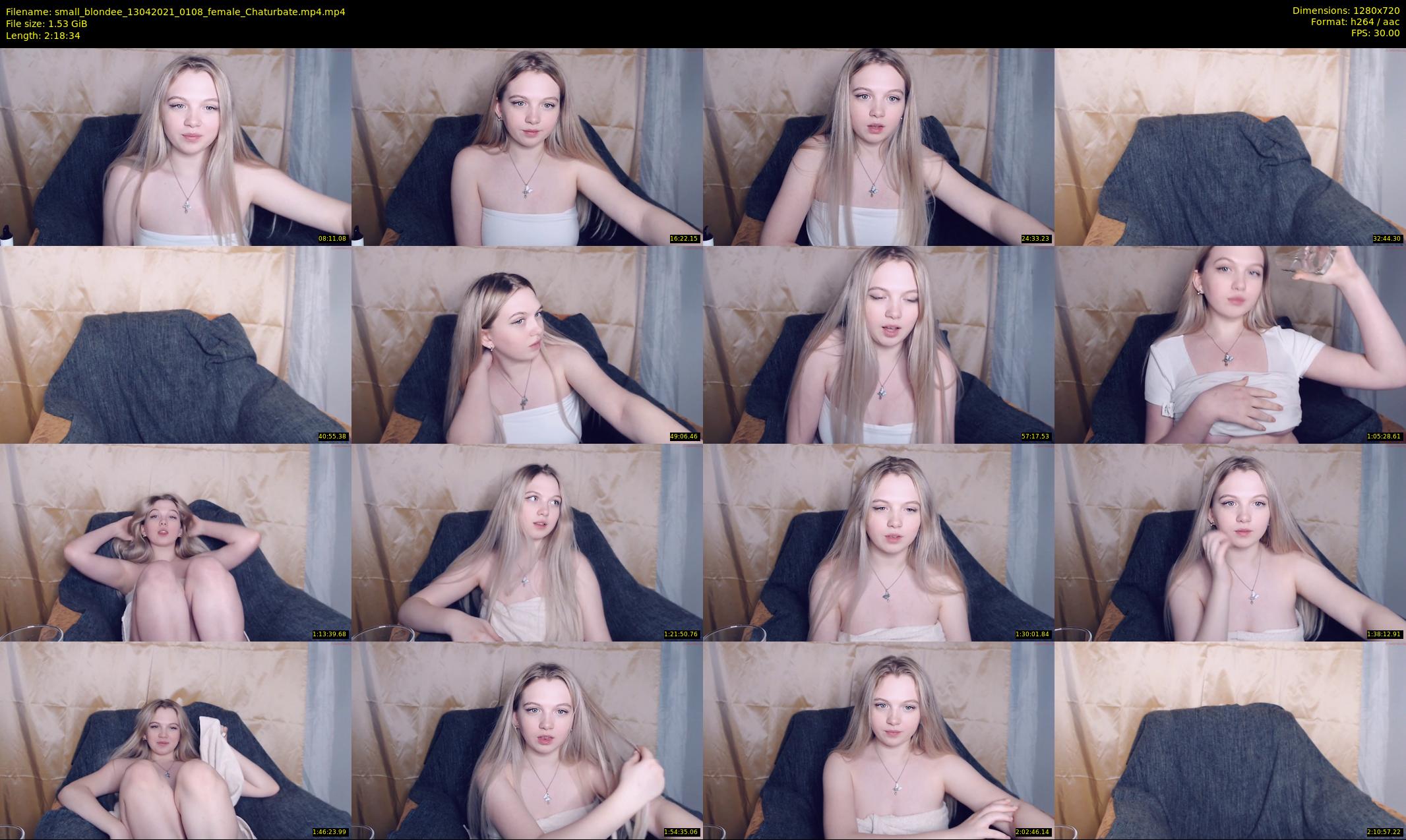small_blondee — 139 minute Chaturbate female cam show recording, 720p, Apr 13, 2021