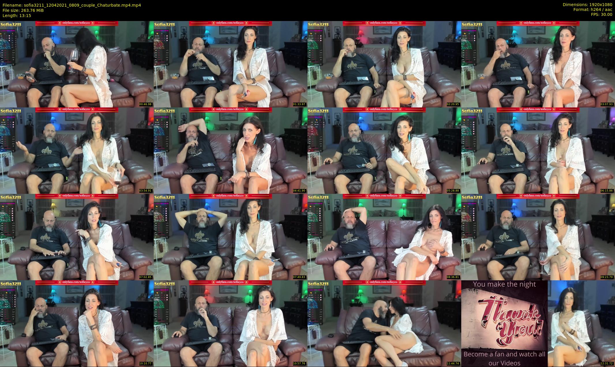 sofia3211 — 14 minute Chaturbate couple cam show recording, 1080p, Apr 12, 2021
