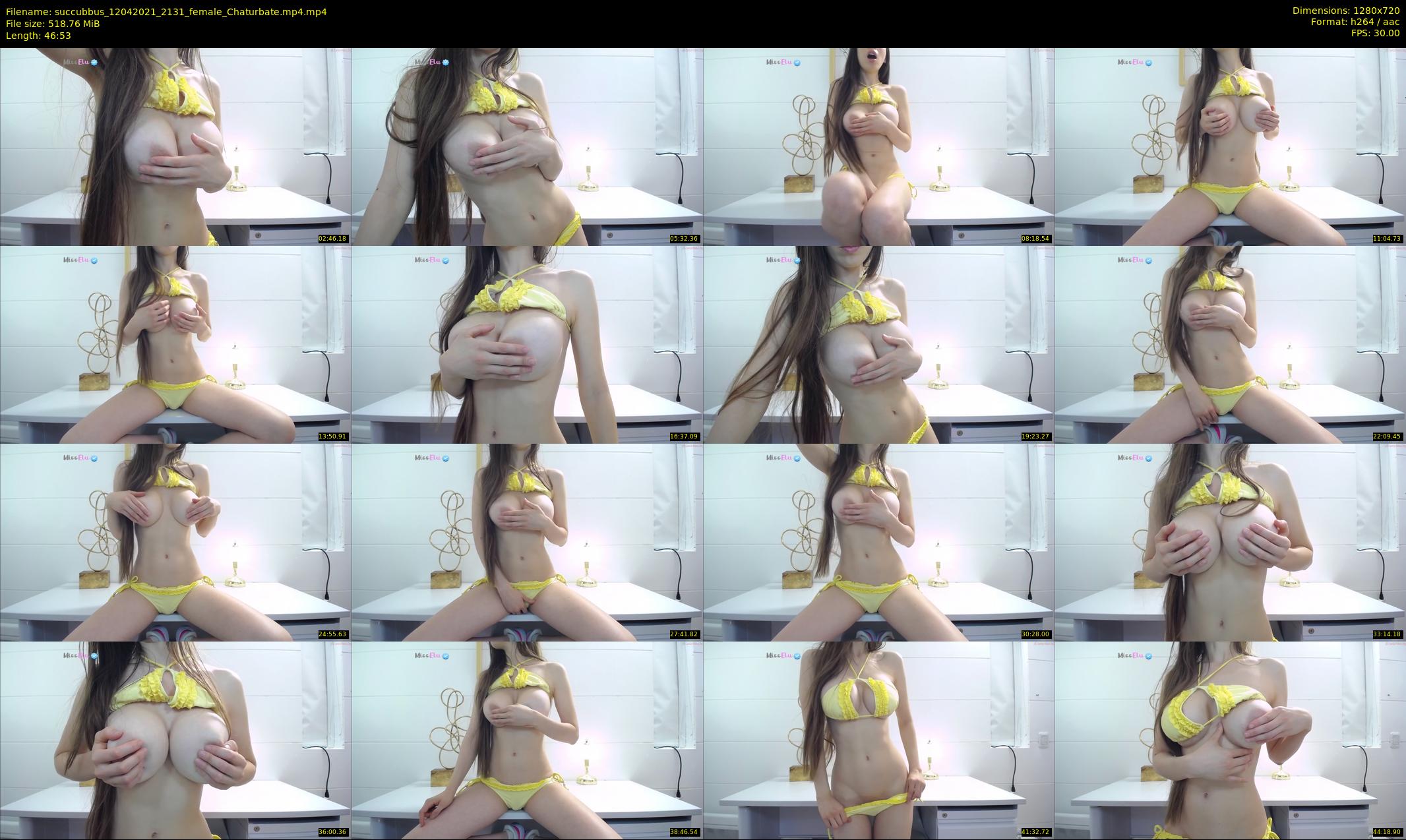 succubbus — 47 minute Chaturbate female cam show recording, 720p, Apr 12, 2021