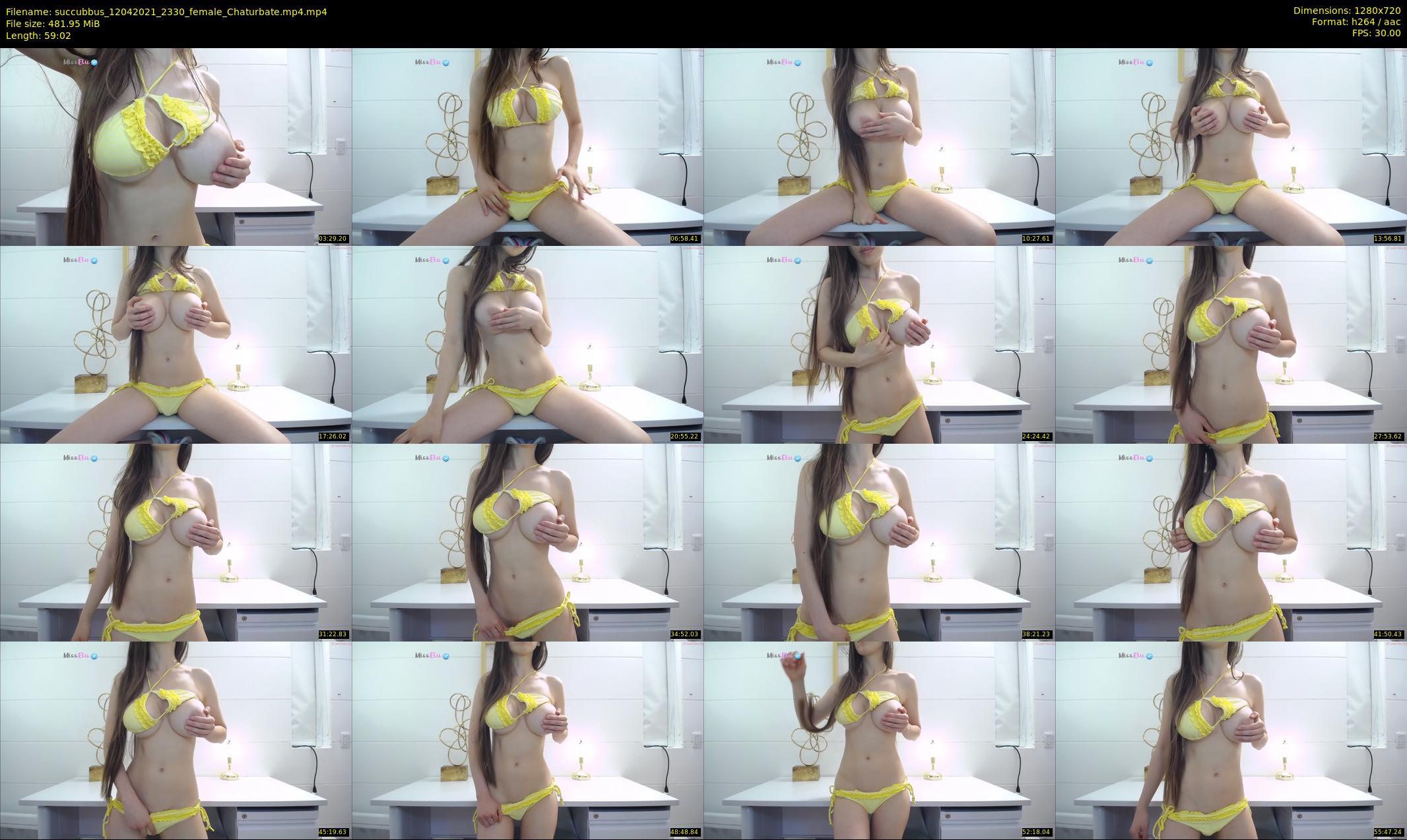 succubbus — 60 minute Chaturbate female cam show recording, 720p, Apr 12, 2021