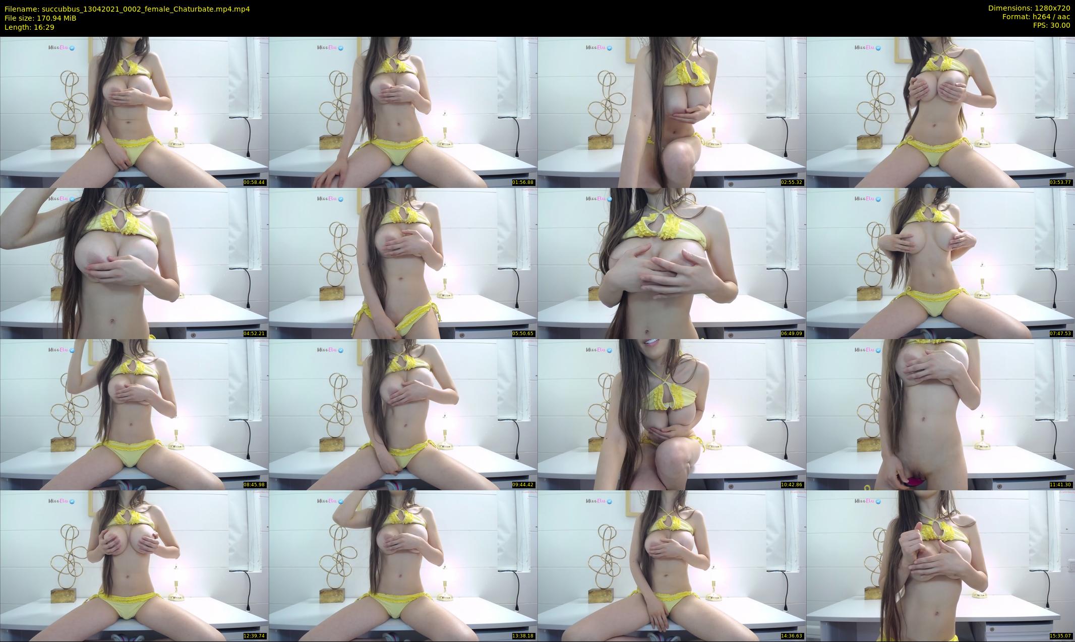 succubbus — 17 minute Chaturbate female cam show recording, 720p, Apr 13, 2021