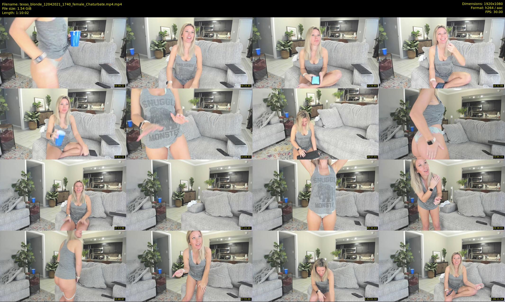 texas_blonde — 71 minute Chaturbate female cam show recording, 1080p, Apr 12, 2021