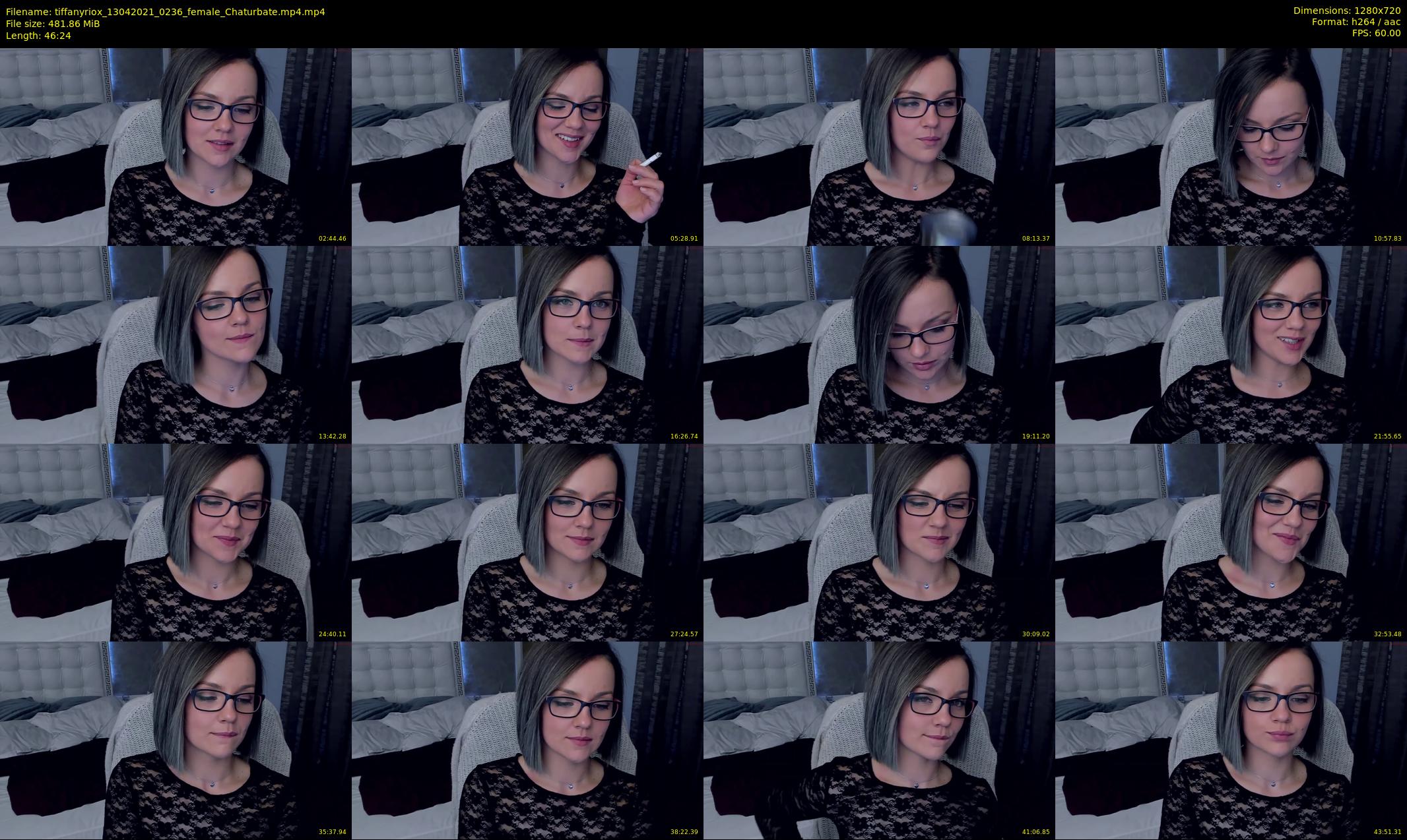 tiffanyriox — 47 minute Chaturbate female cam show recording, 720p, Apr 13, 2021