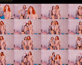 unicorngirls — 6 minute Chaturbate couple cam show recording, 1080p, Apr 12, 2021